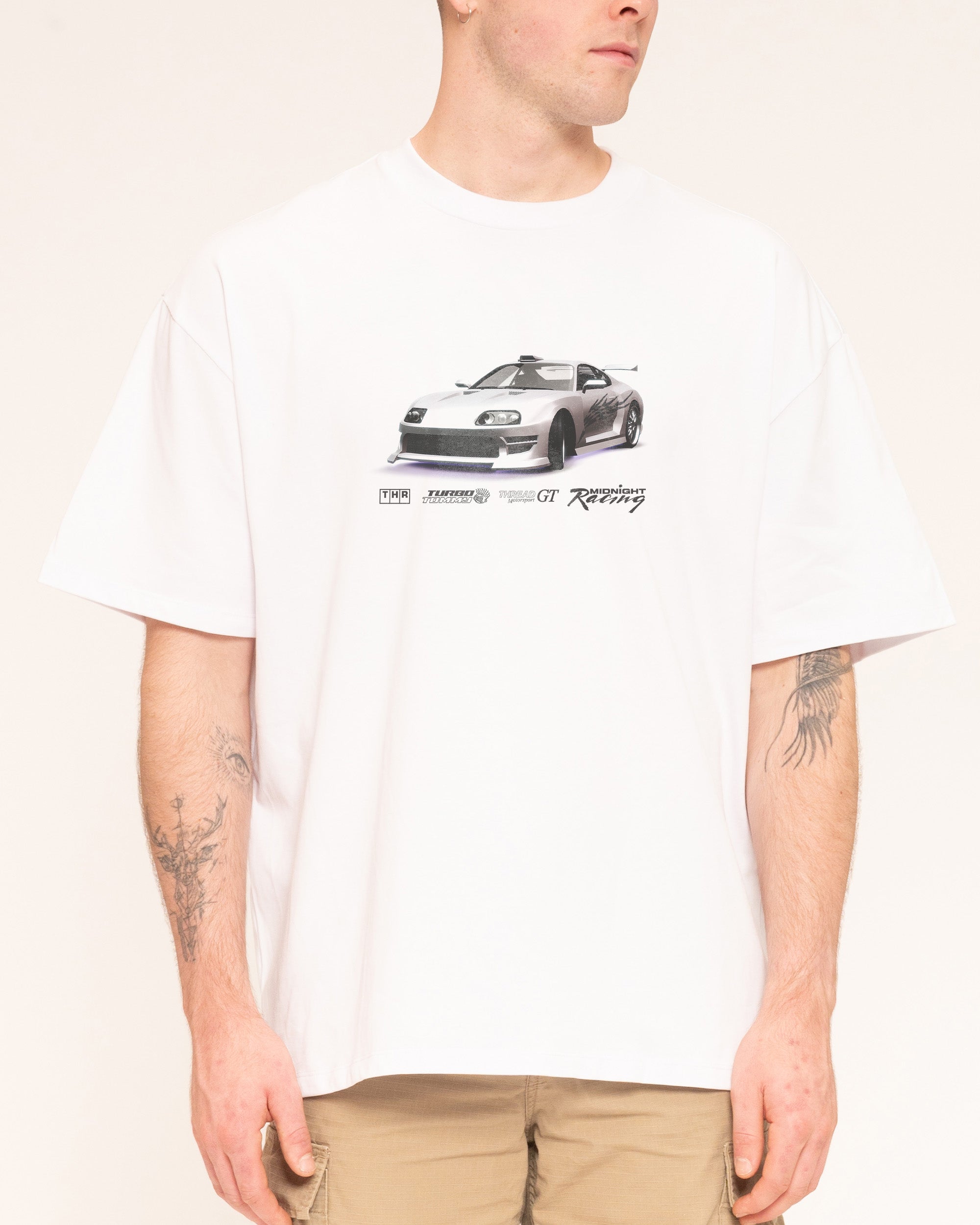 Thread GT White Oversized Tee