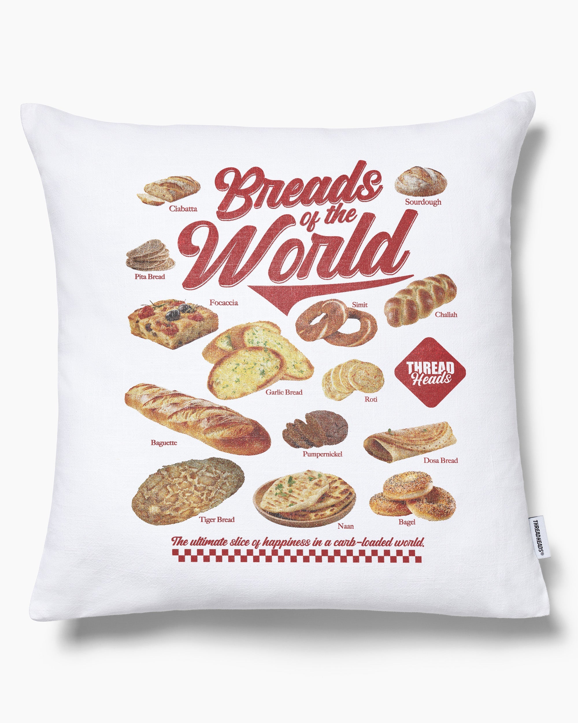 Breads of the World Cushion Australia Online Black