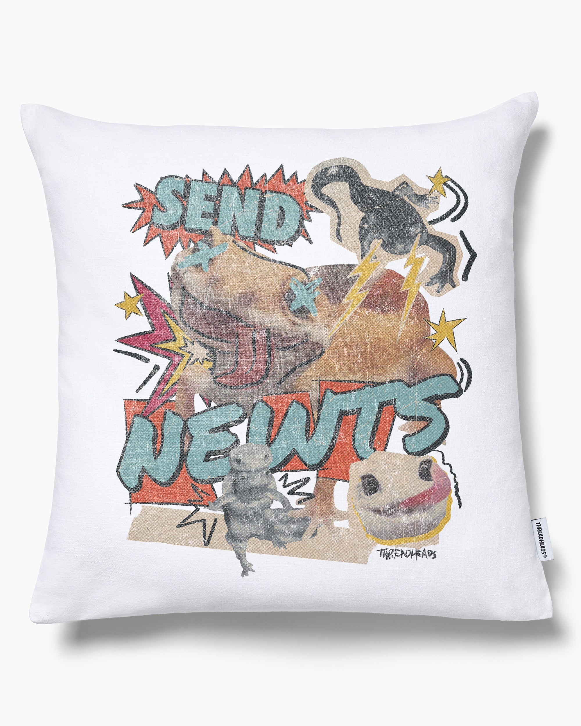 Send Newts Cushion Australia Online Black