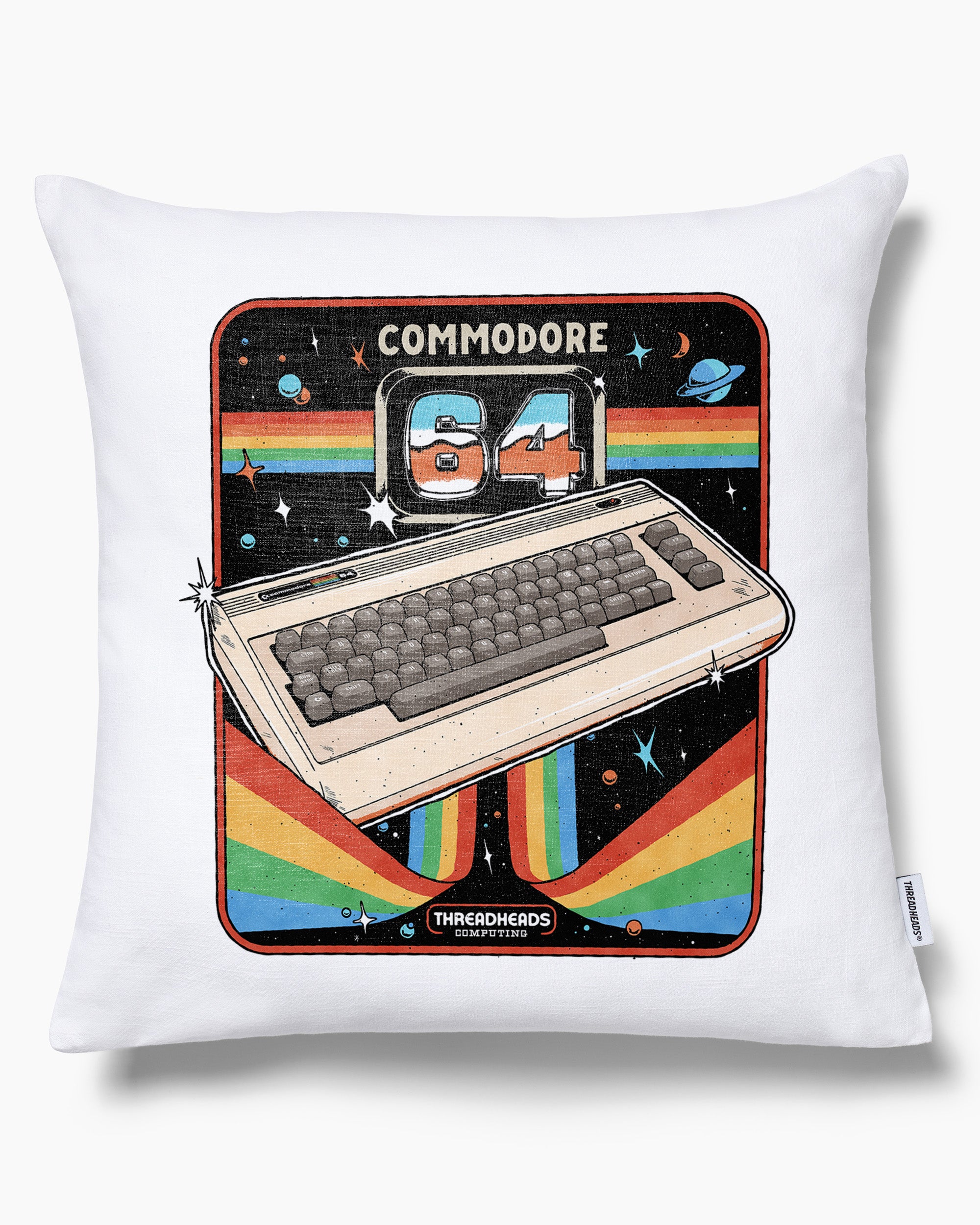 Commodore 64 Advanced Home Computer Cushion