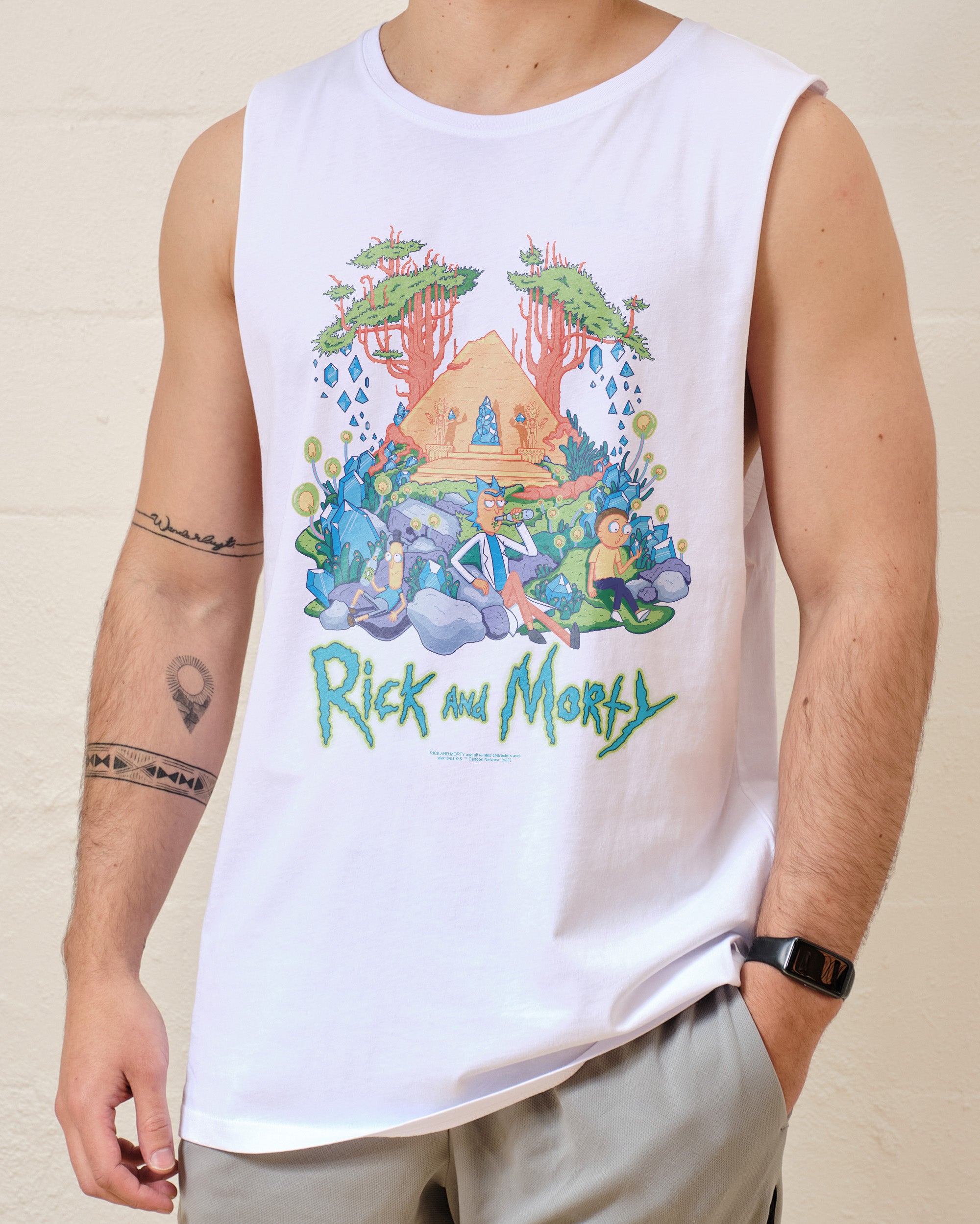 Rick and Morty Rest and Relaxation Tank