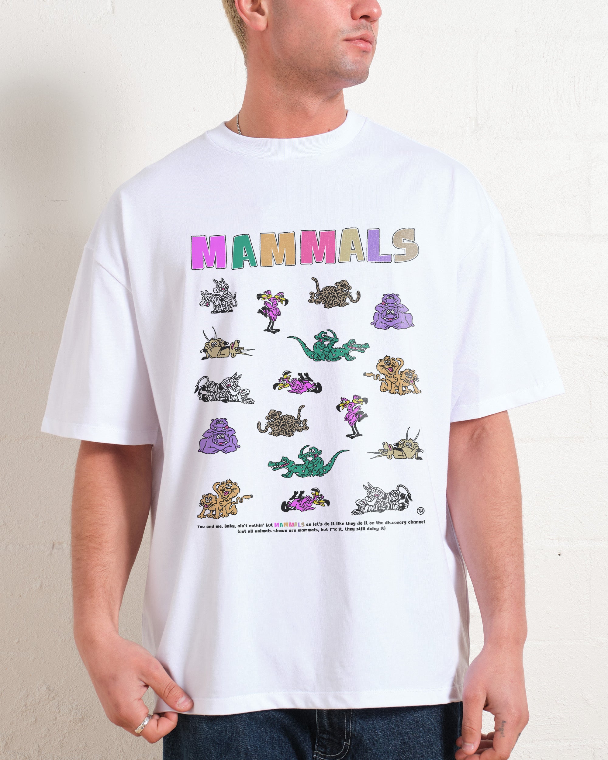 Mammals Oversized Tee