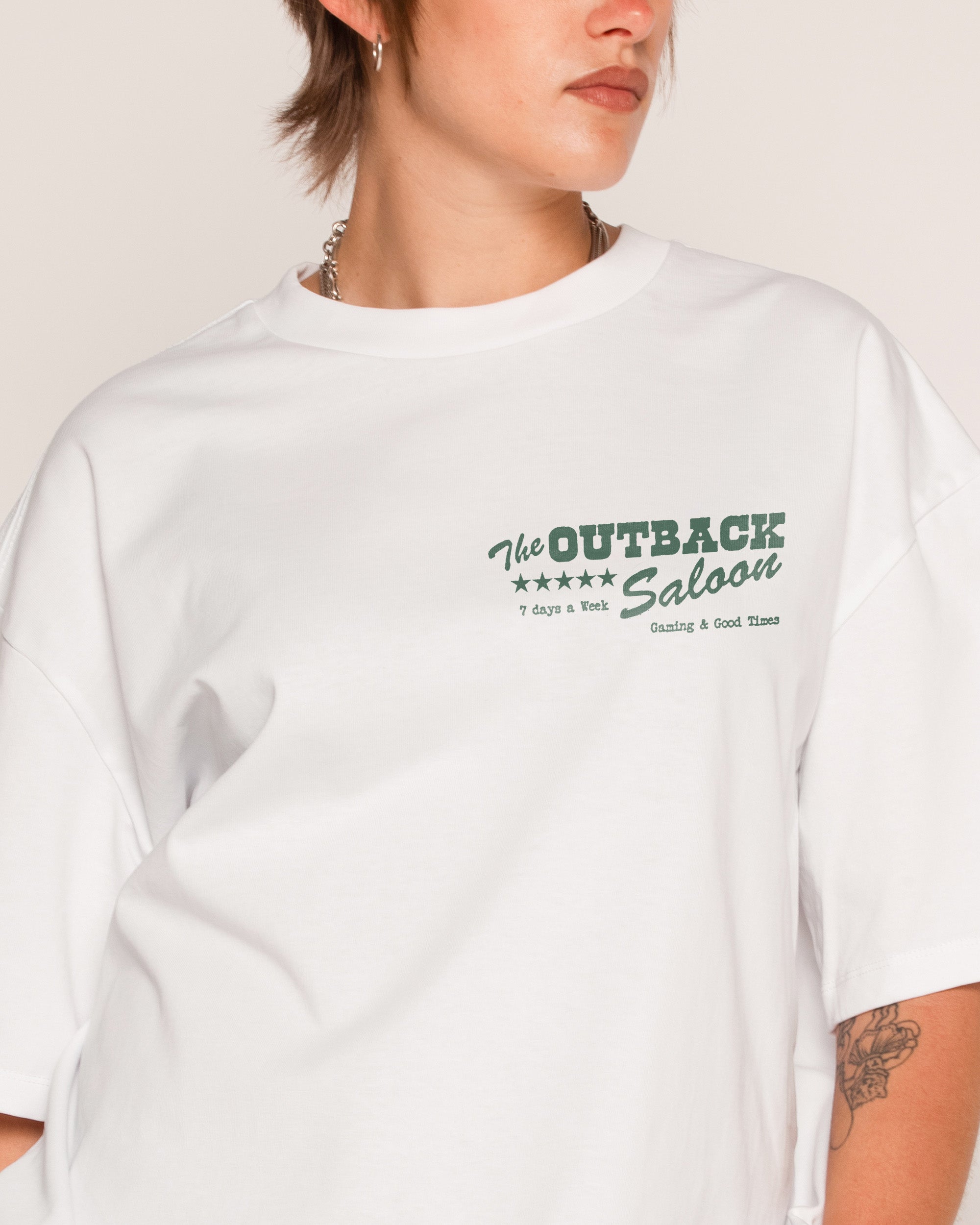 Outback Saloon Oversized Tee Australia Threadheads Online
