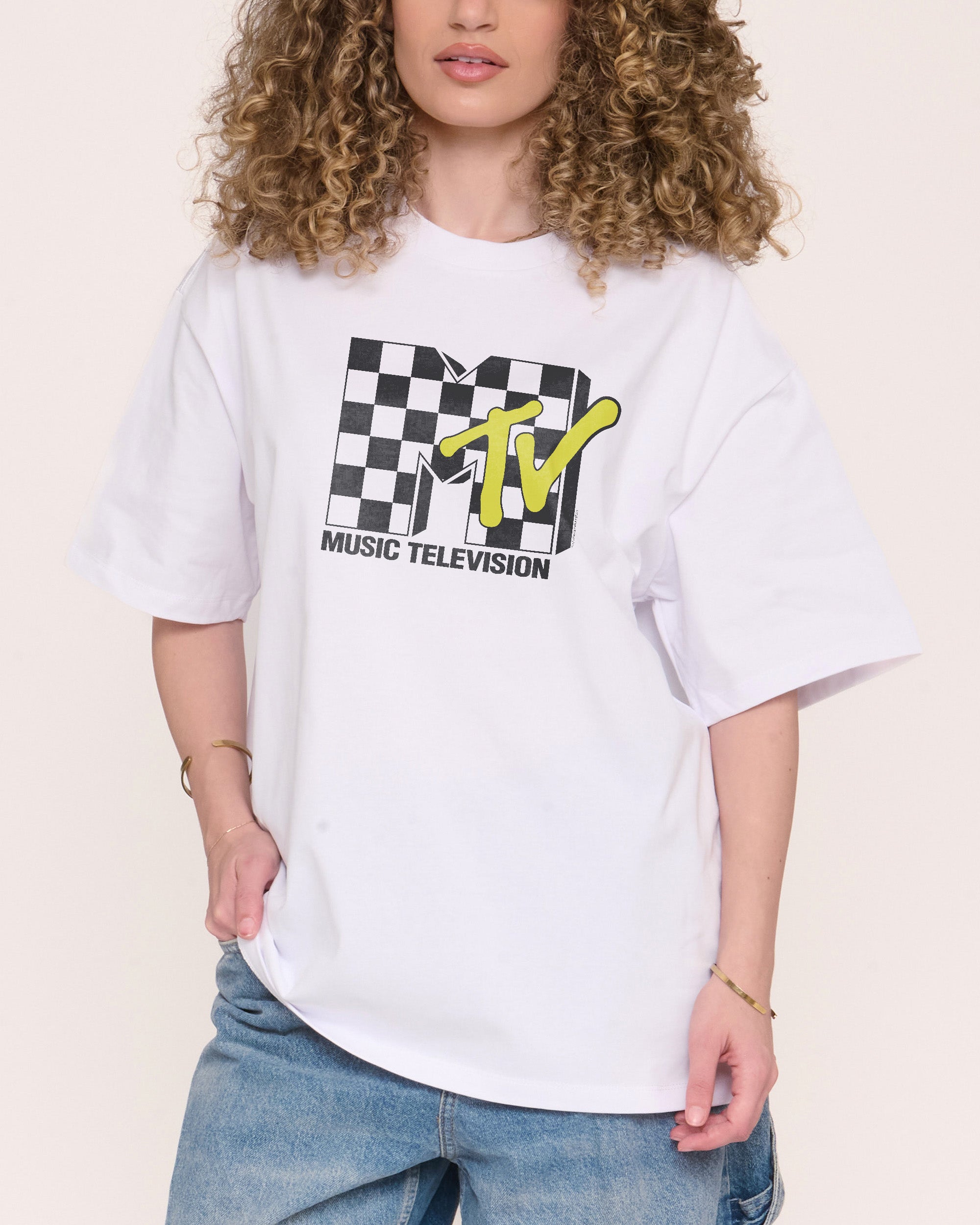 Back to the 80s Oversized Tee | Official MTV collab