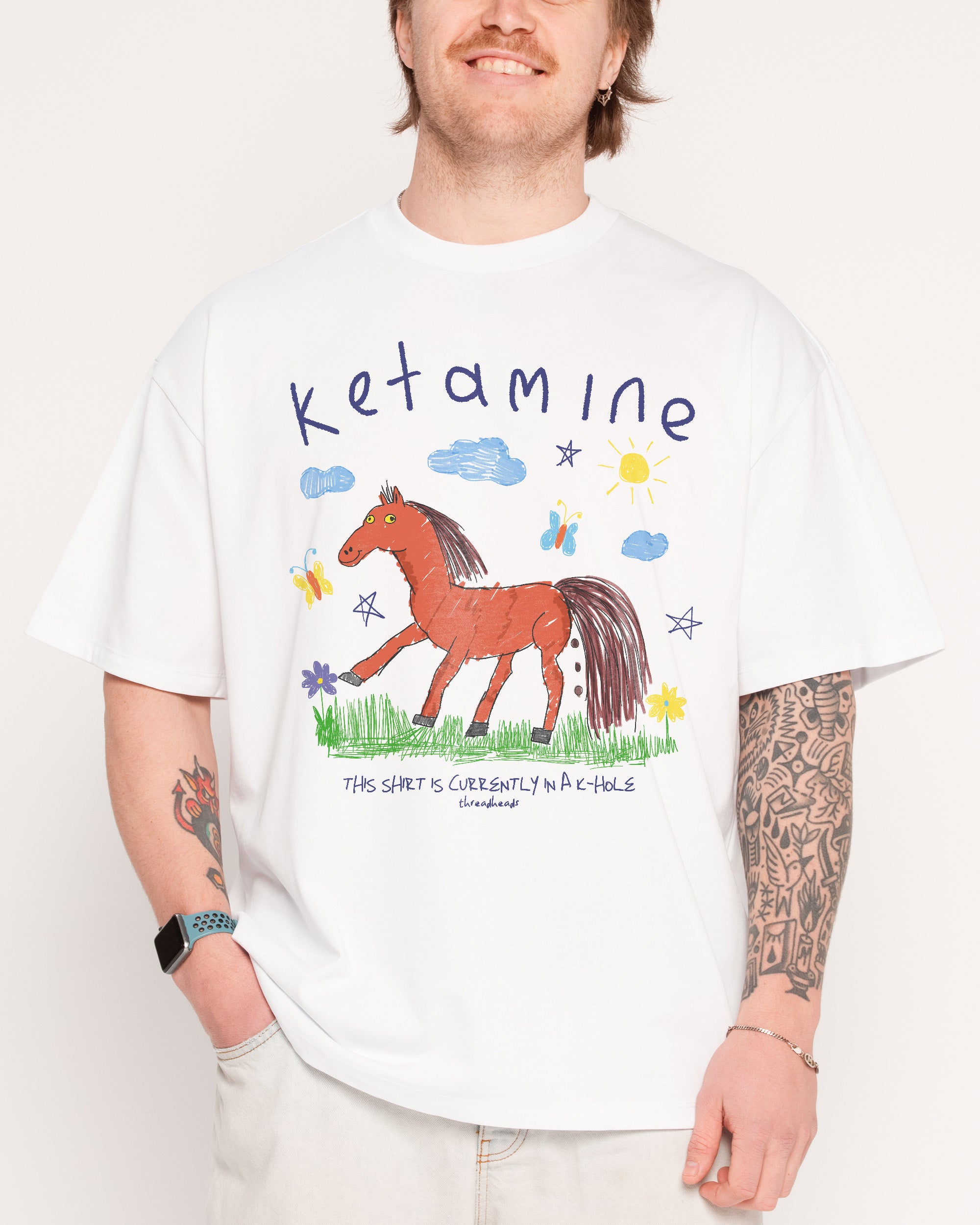 Ketamine Oversized Tee
