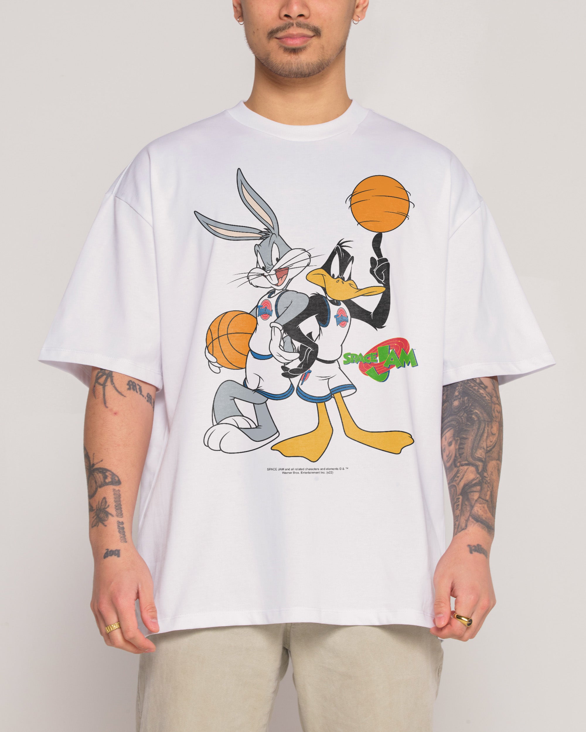 Space Jam Ballers Oversized Tee Australia Threadheads Online