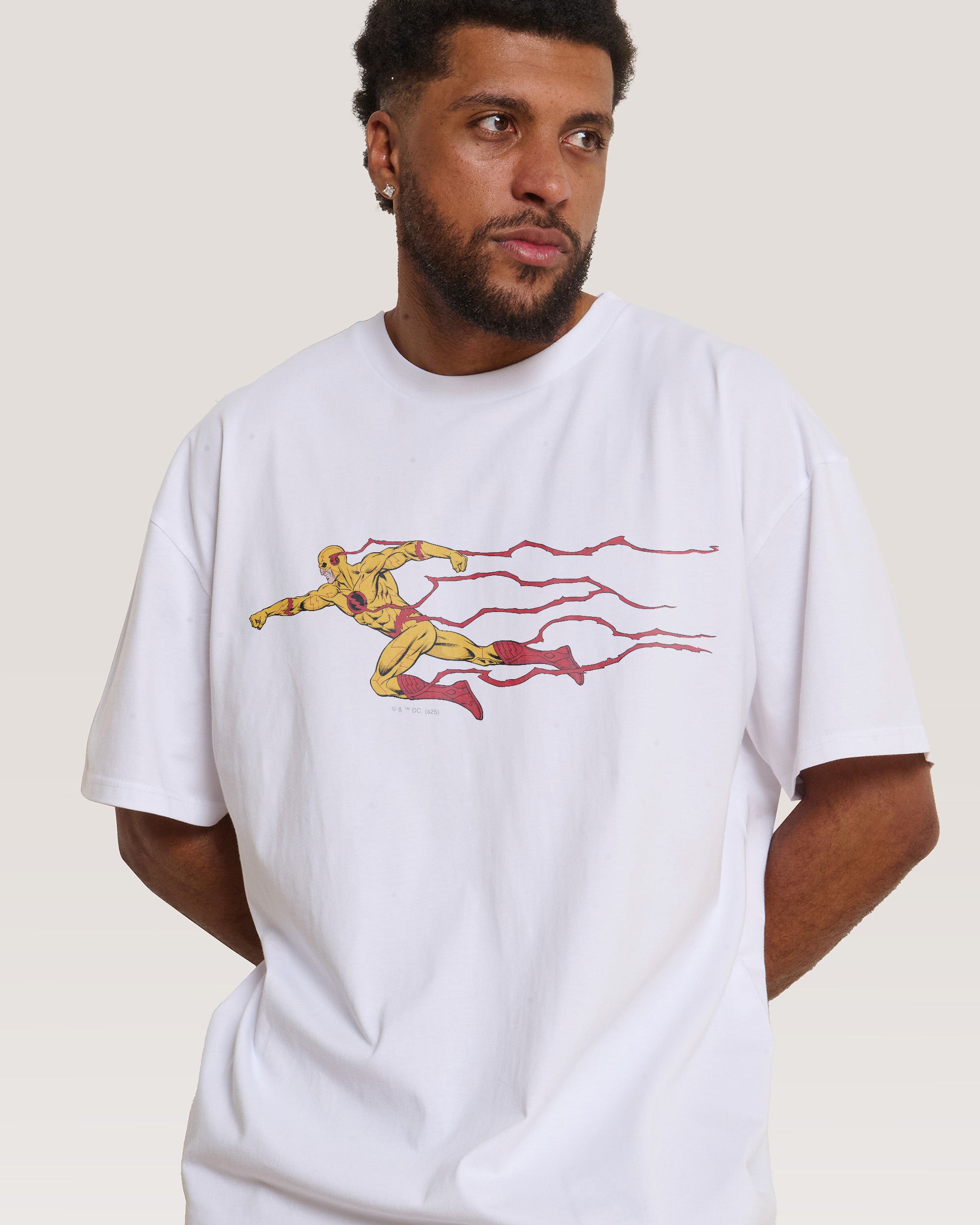 Reverse Flash Oversized Tee | Vintage Heavy Oversized Tee