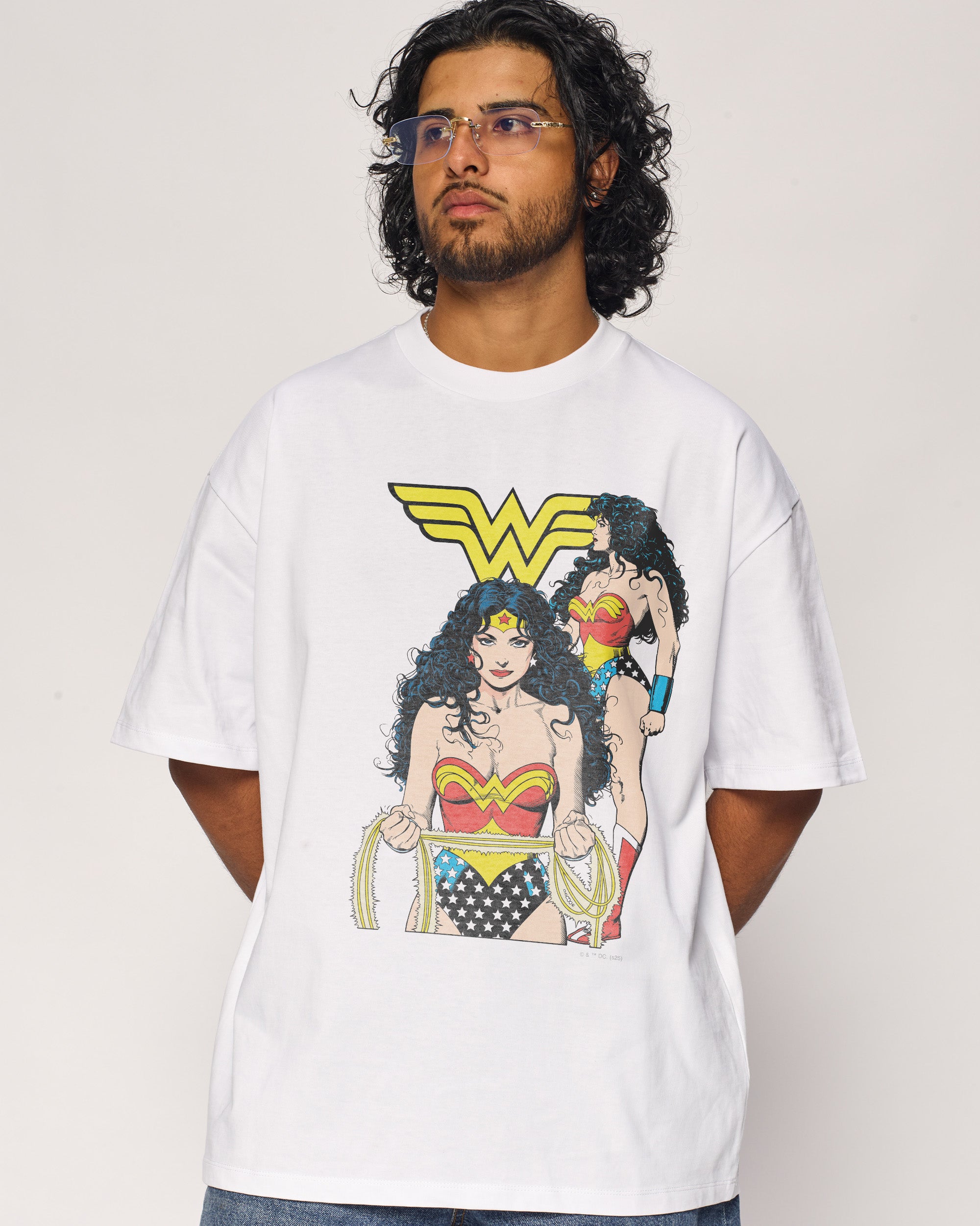 Wonder Woman Queen of the Amazons Oversized Tee Threadheads Australia Online