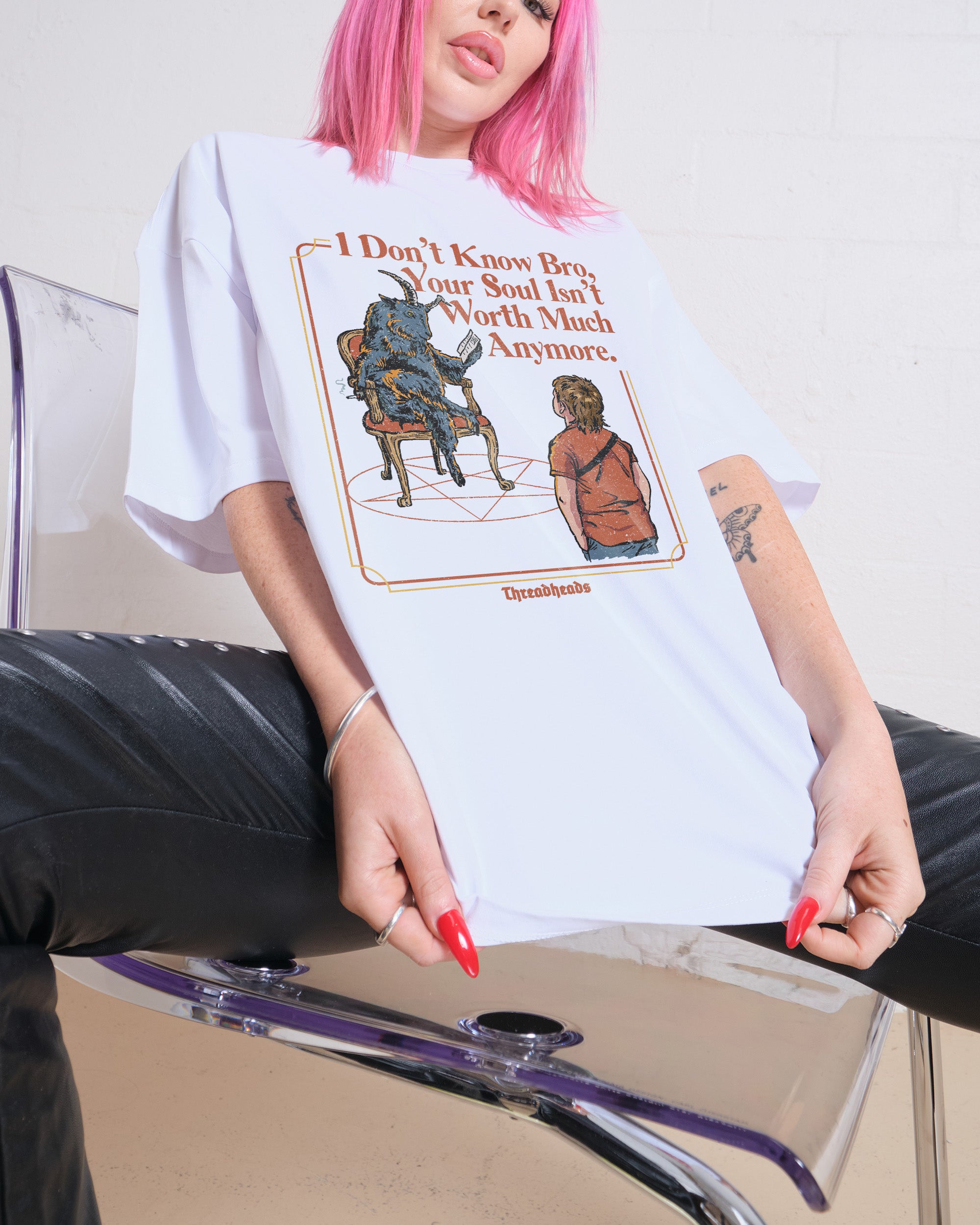 Worthless Soul Oversized Tee Australia Online