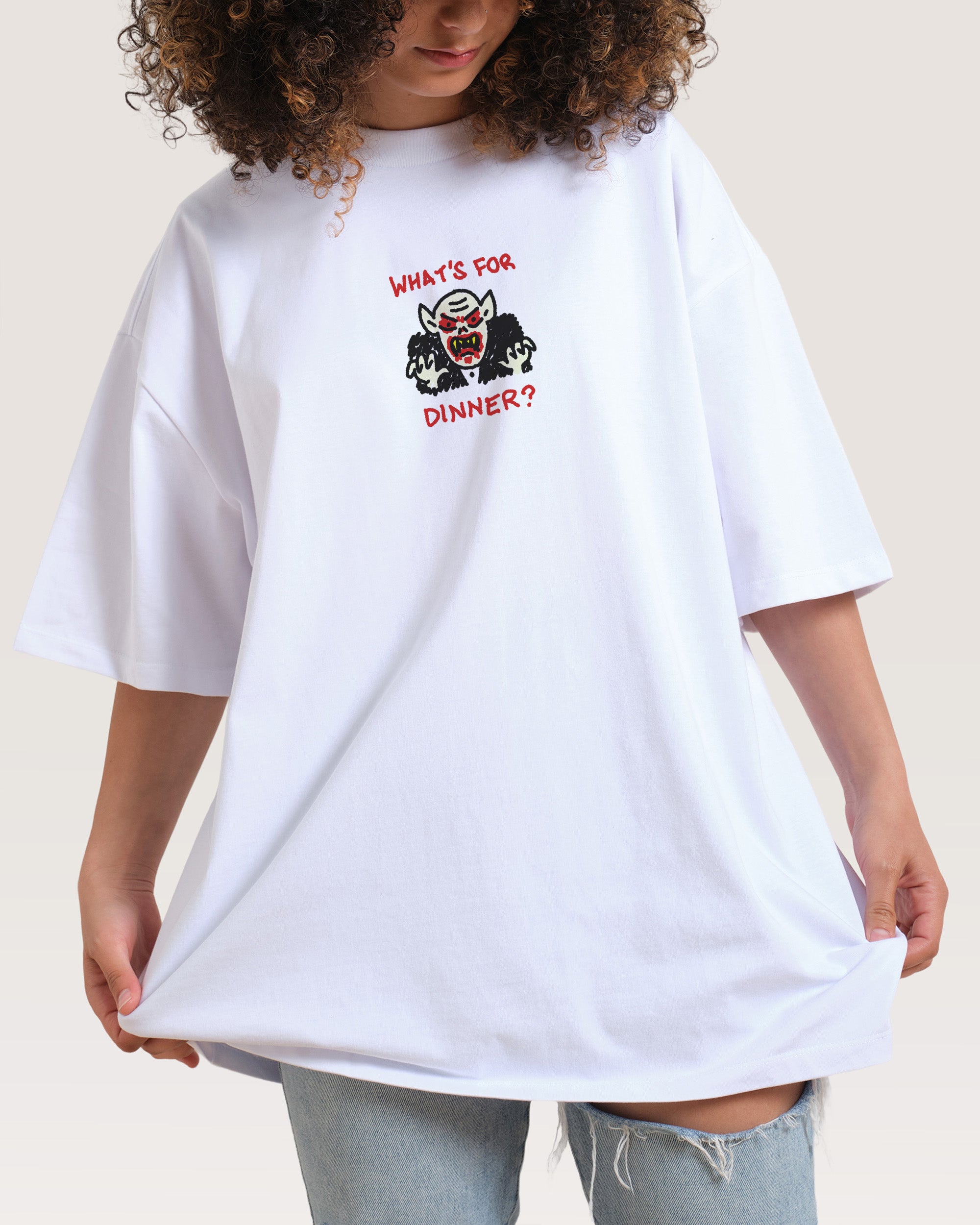 What's For Dinner? Oversized Tee Australia Threadheads Online