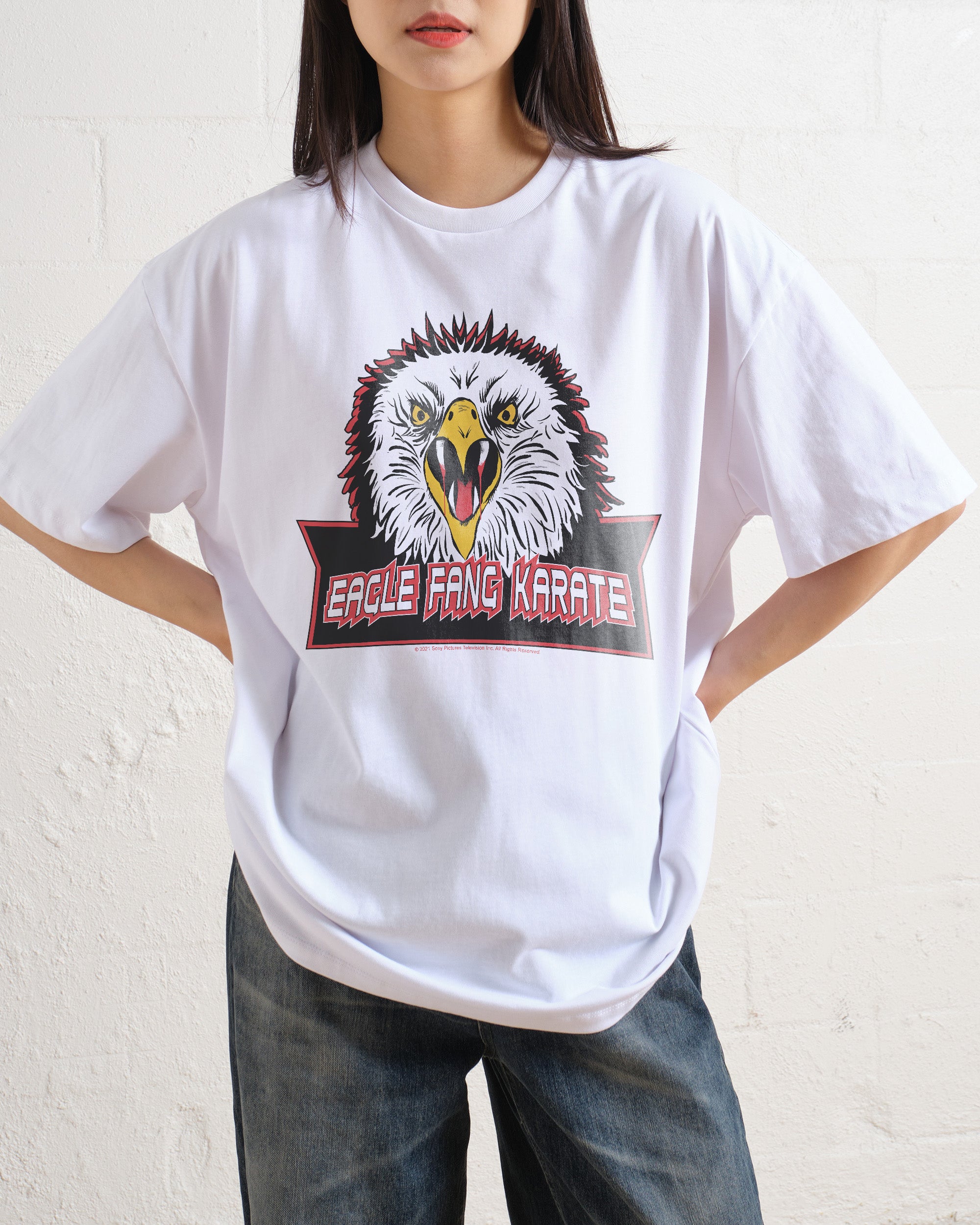 Eagle Fang Karate Logo Oversized Tee Australia Online