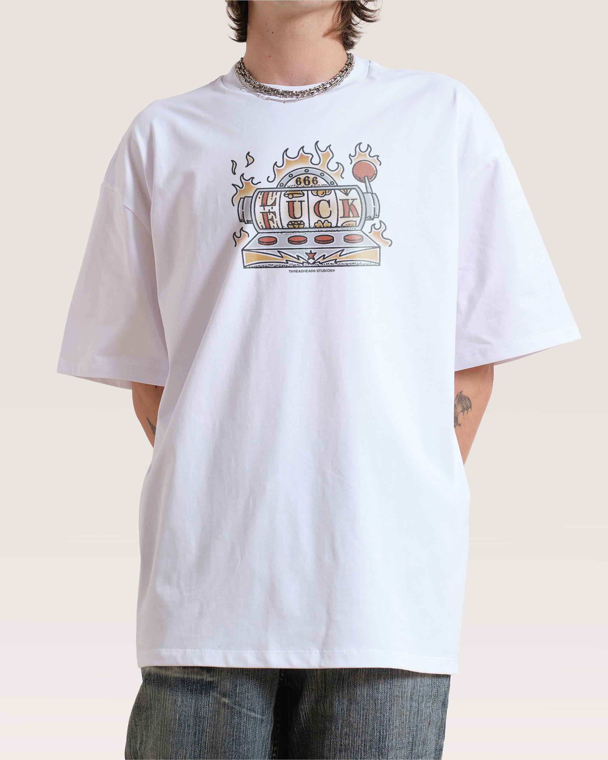 Lucky Slots Oversized Tee Australia Threadheads Online