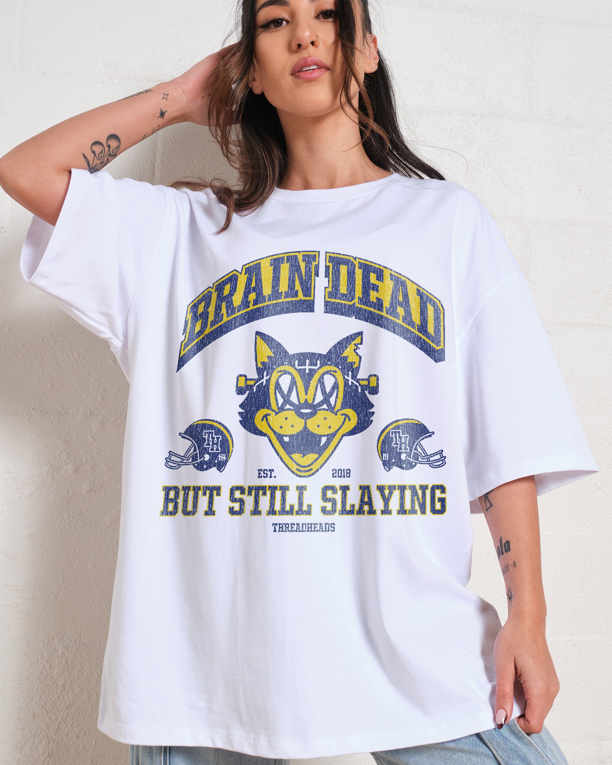 Brain Dead Cat Oversized Tee