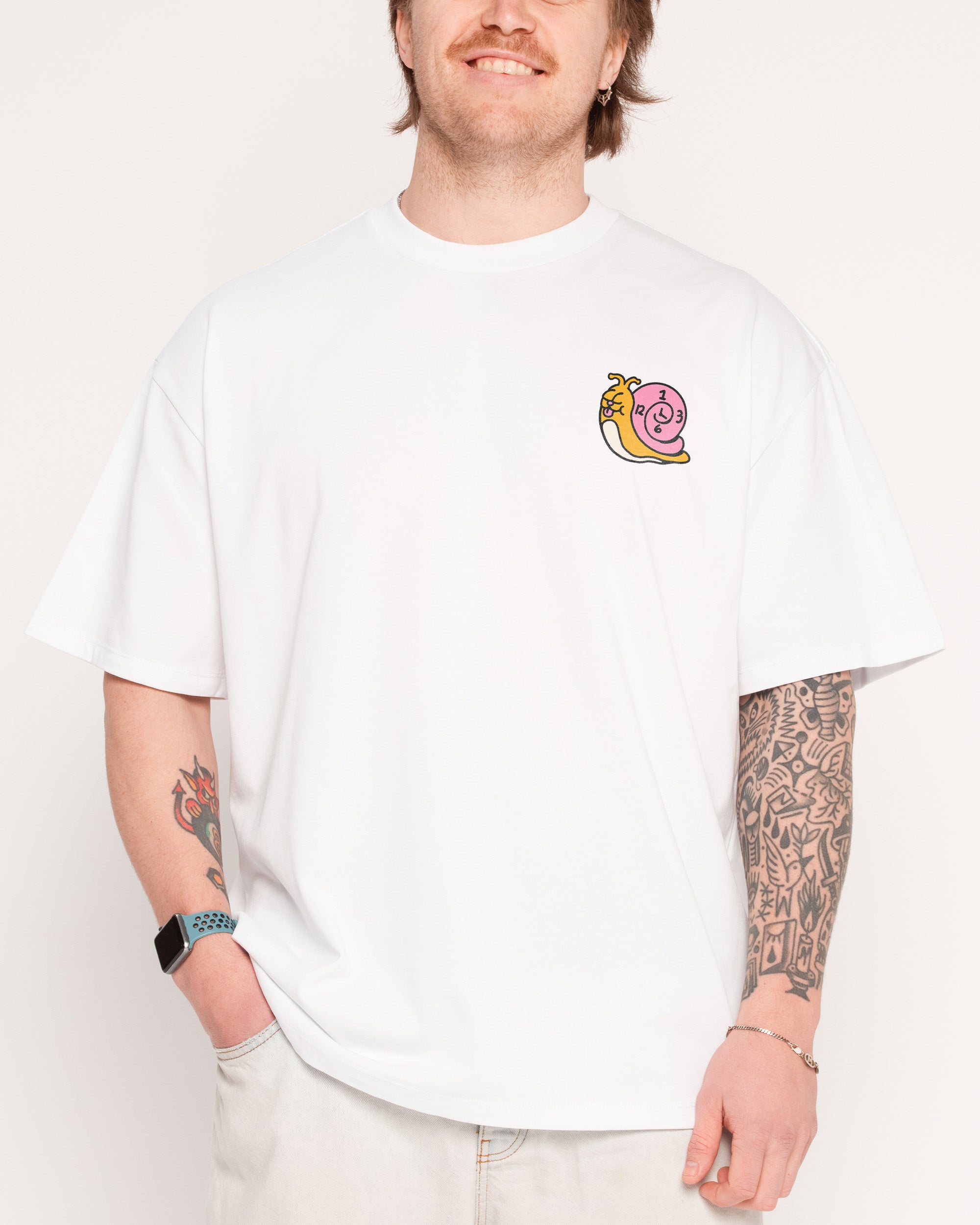 ♡*♡様 main story oversized tee 2y Time Is On My Side Front And Back Oversized Tee | Threadheads USA