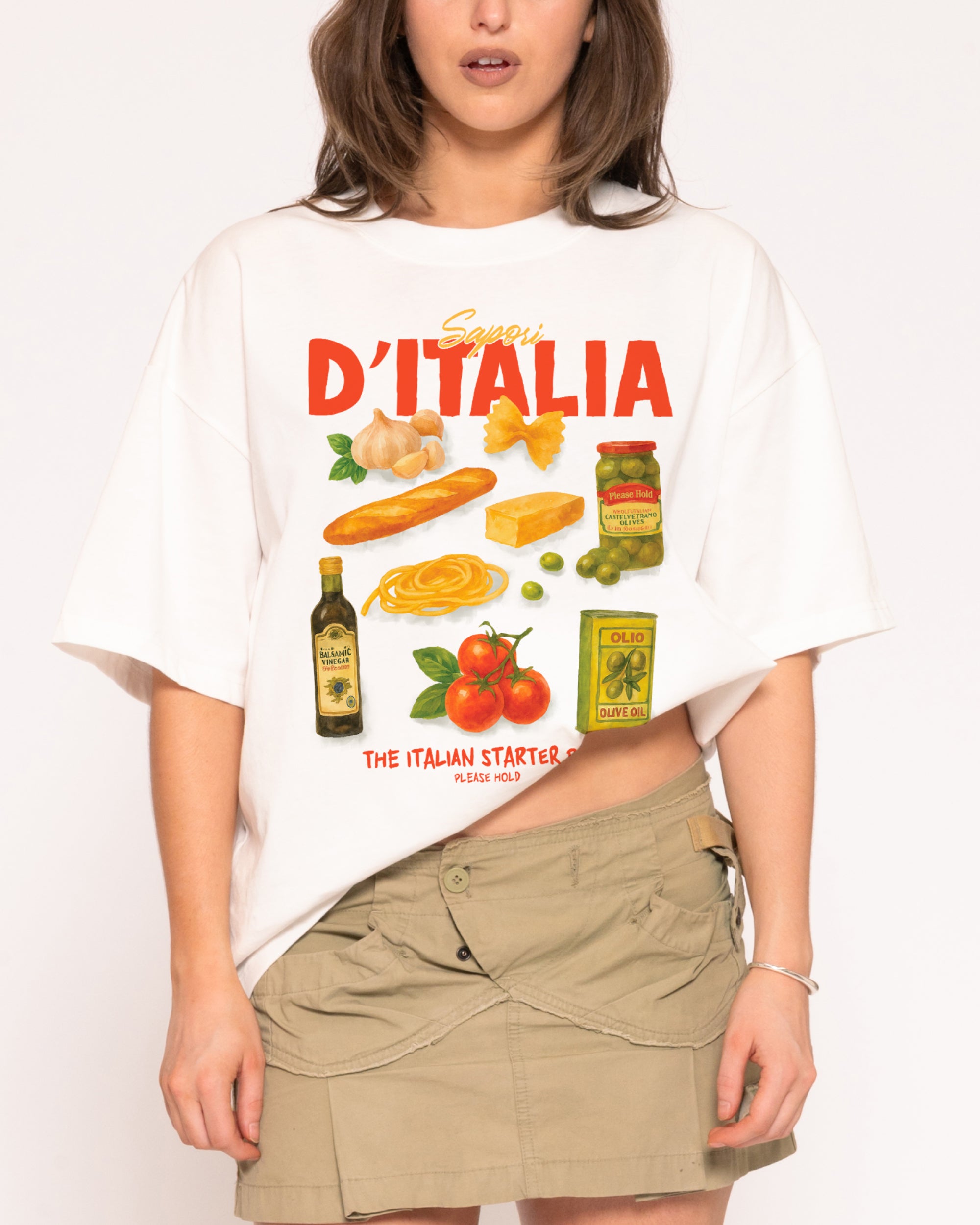 Italian Starter Pack Boxy Crop Tee Threadheads Australia Online