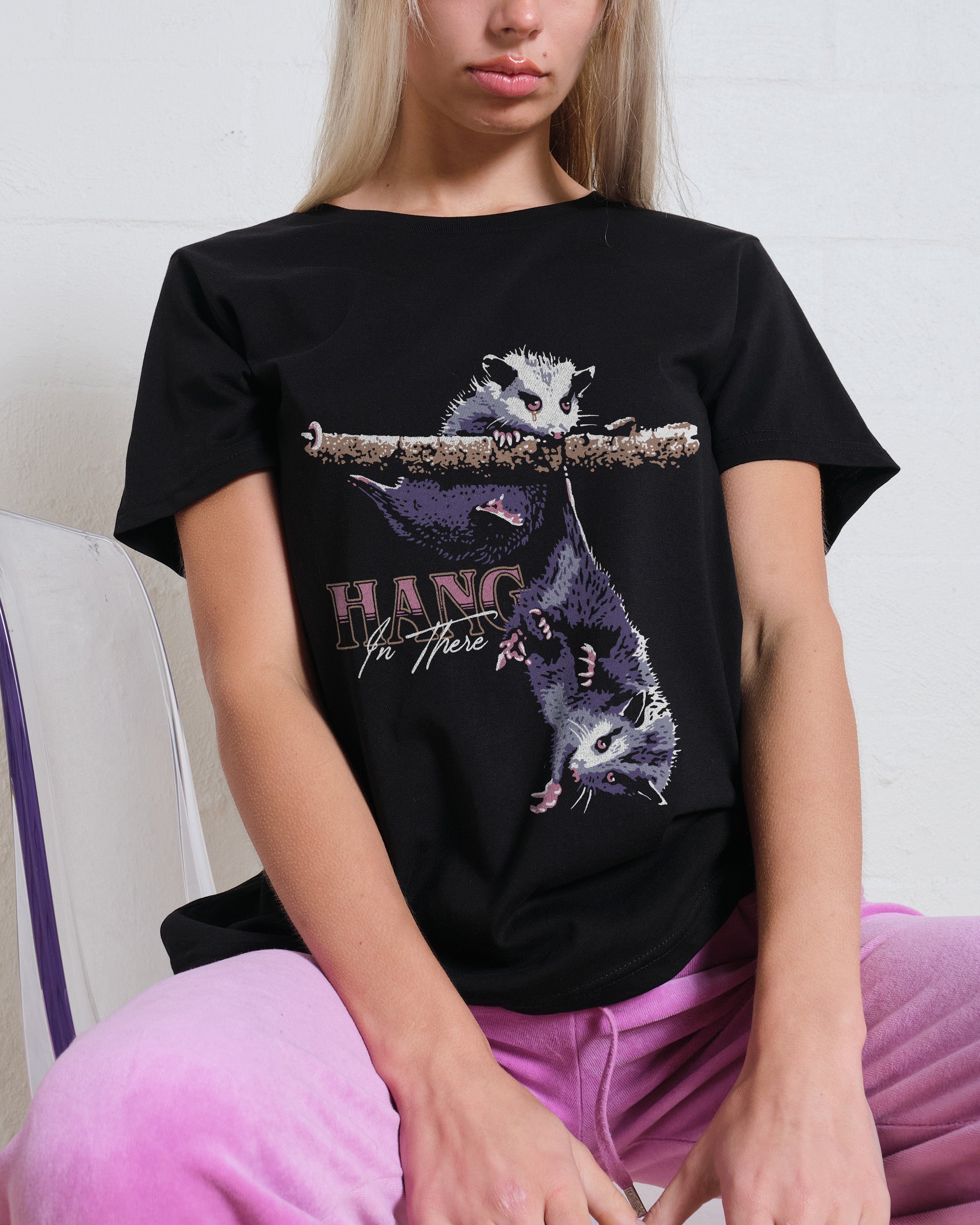 Hang in There T-Shirt #gender_women's