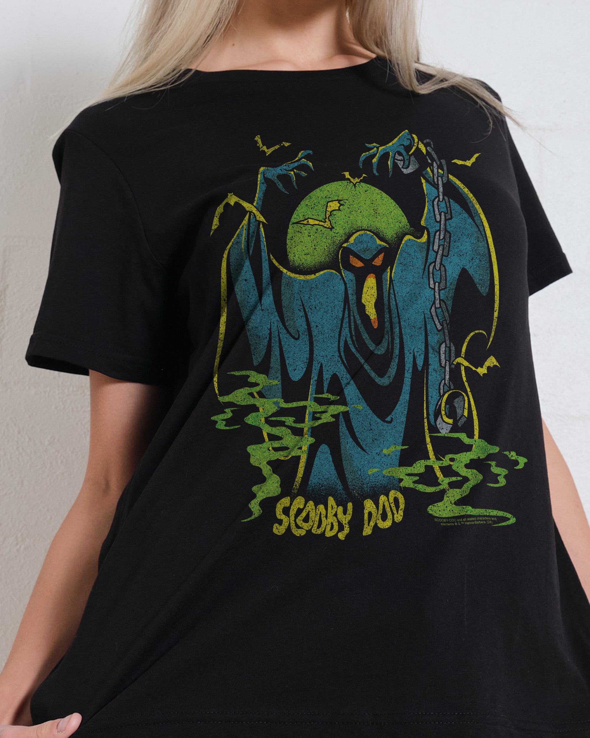 Scooby-Doo Green Ghost T-Shirt #gender_women's