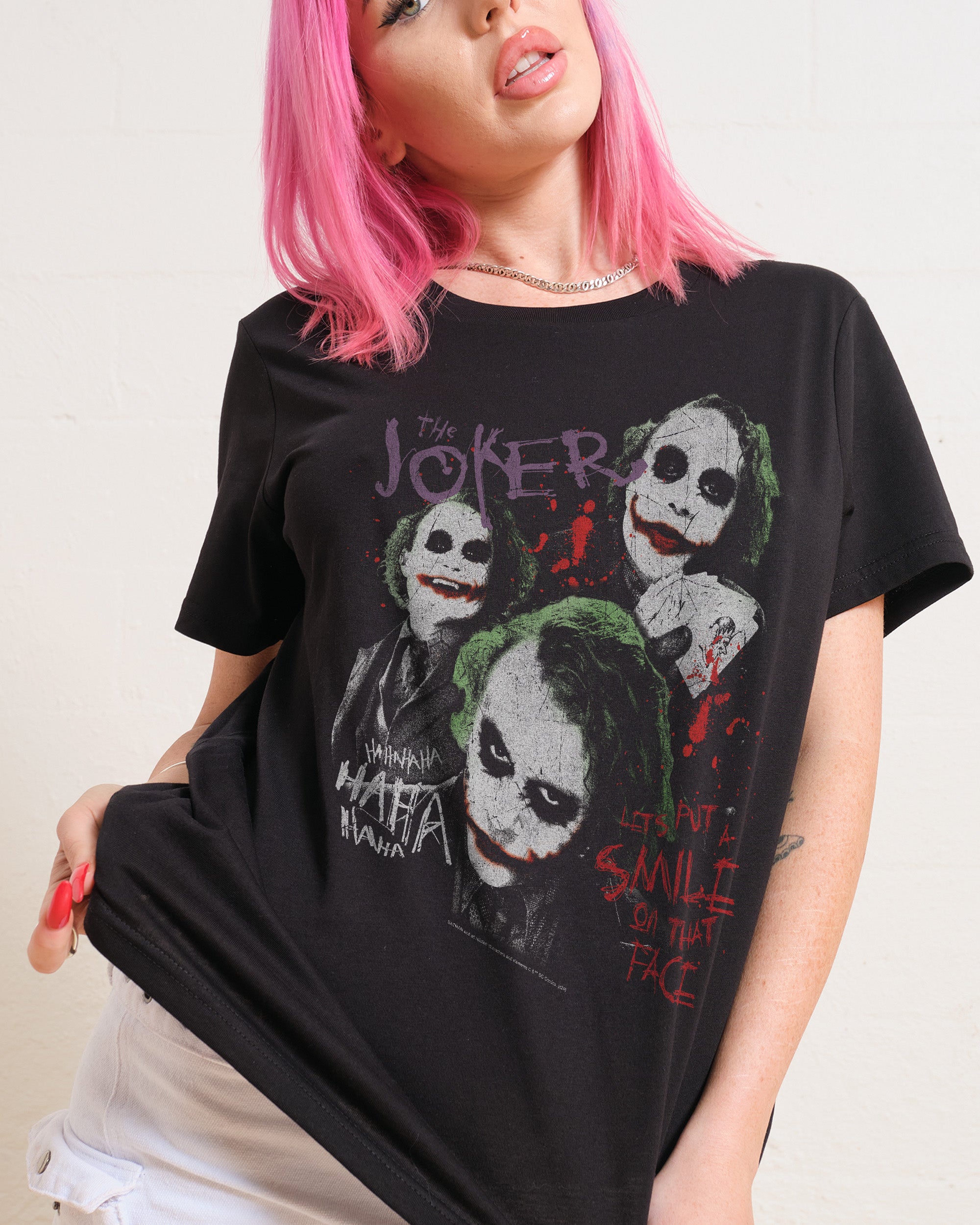 The Joker Vintage T-Shirt Online Australia #gender_women's