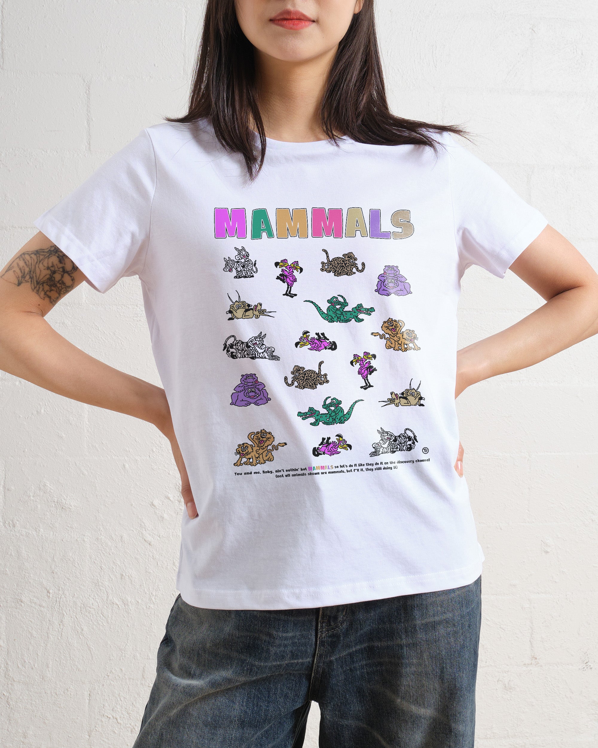 Mammals T-Shirt #gender_women's