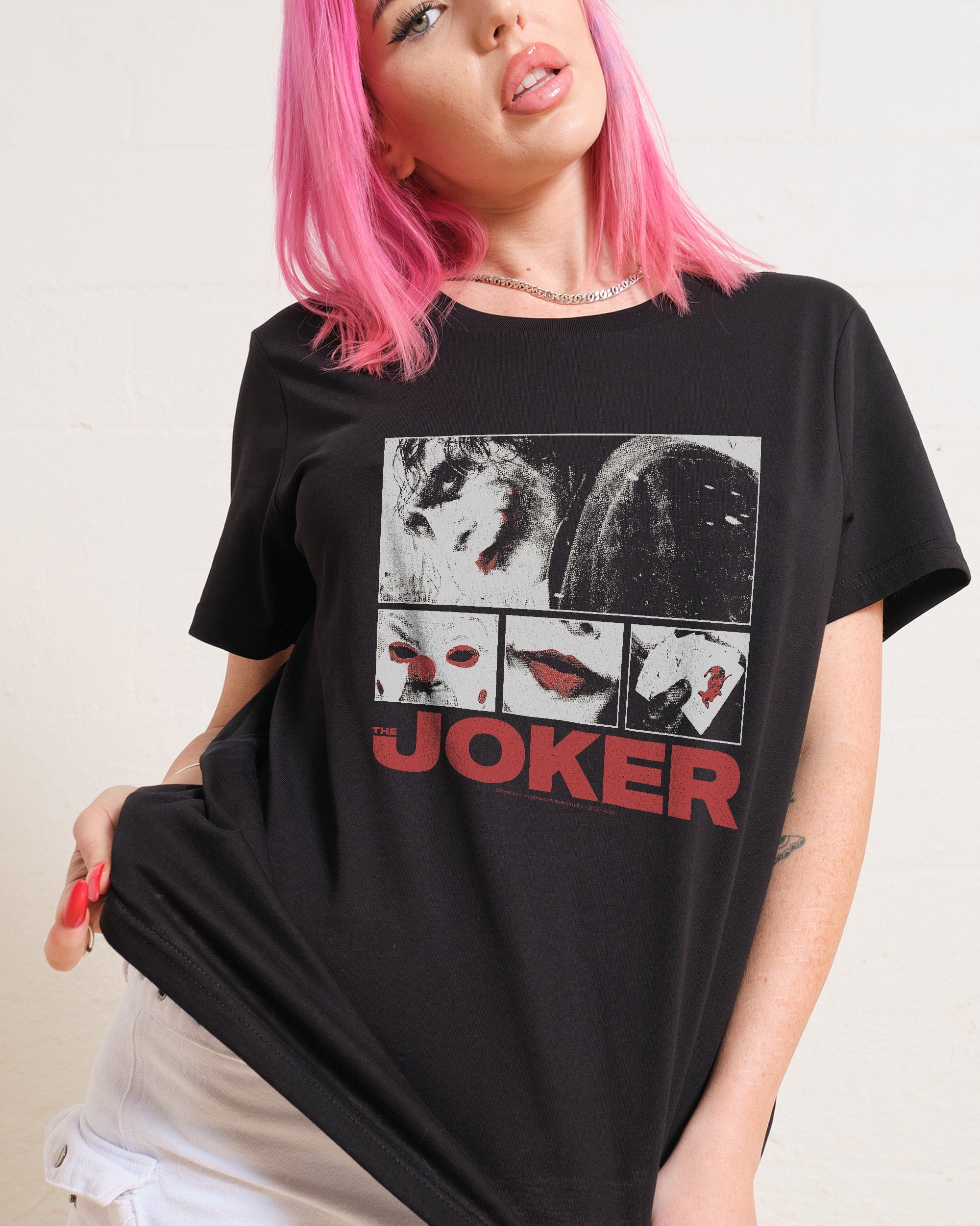 The Joker Grid T-Shirt #gender_women's