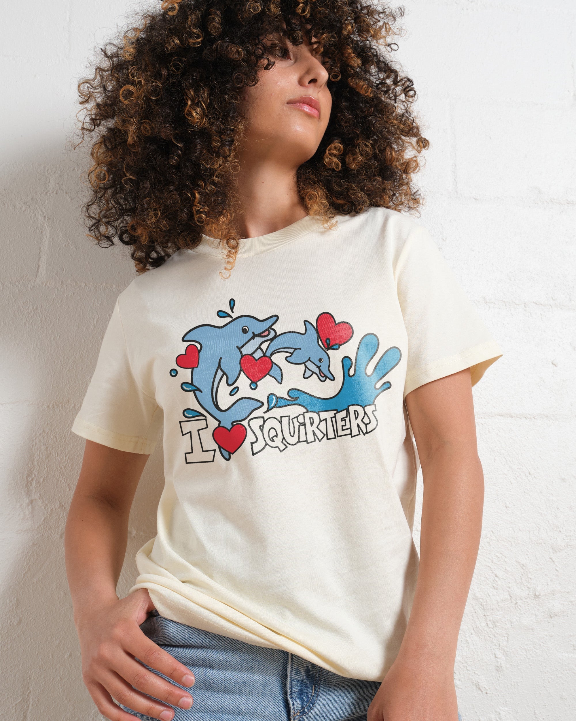 I Love Squirters T-Shirt #gender_women's