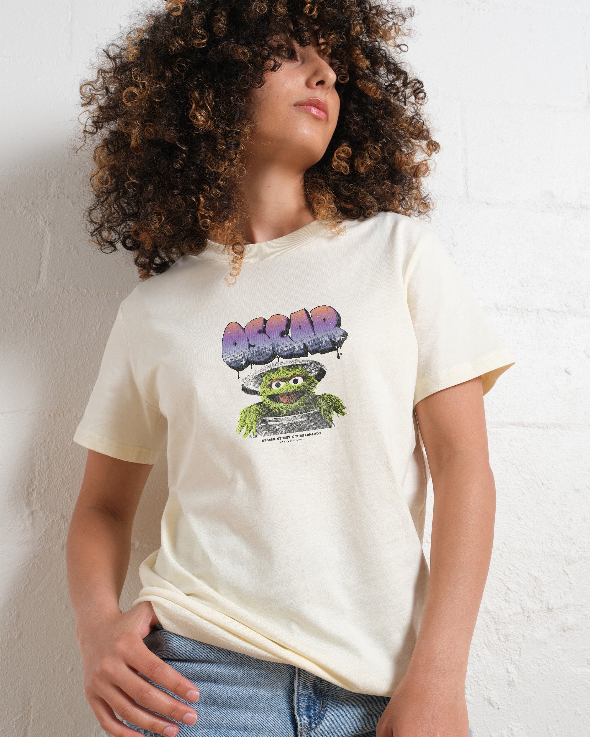 Oscar Graffiti T-Shirt #gender_women's