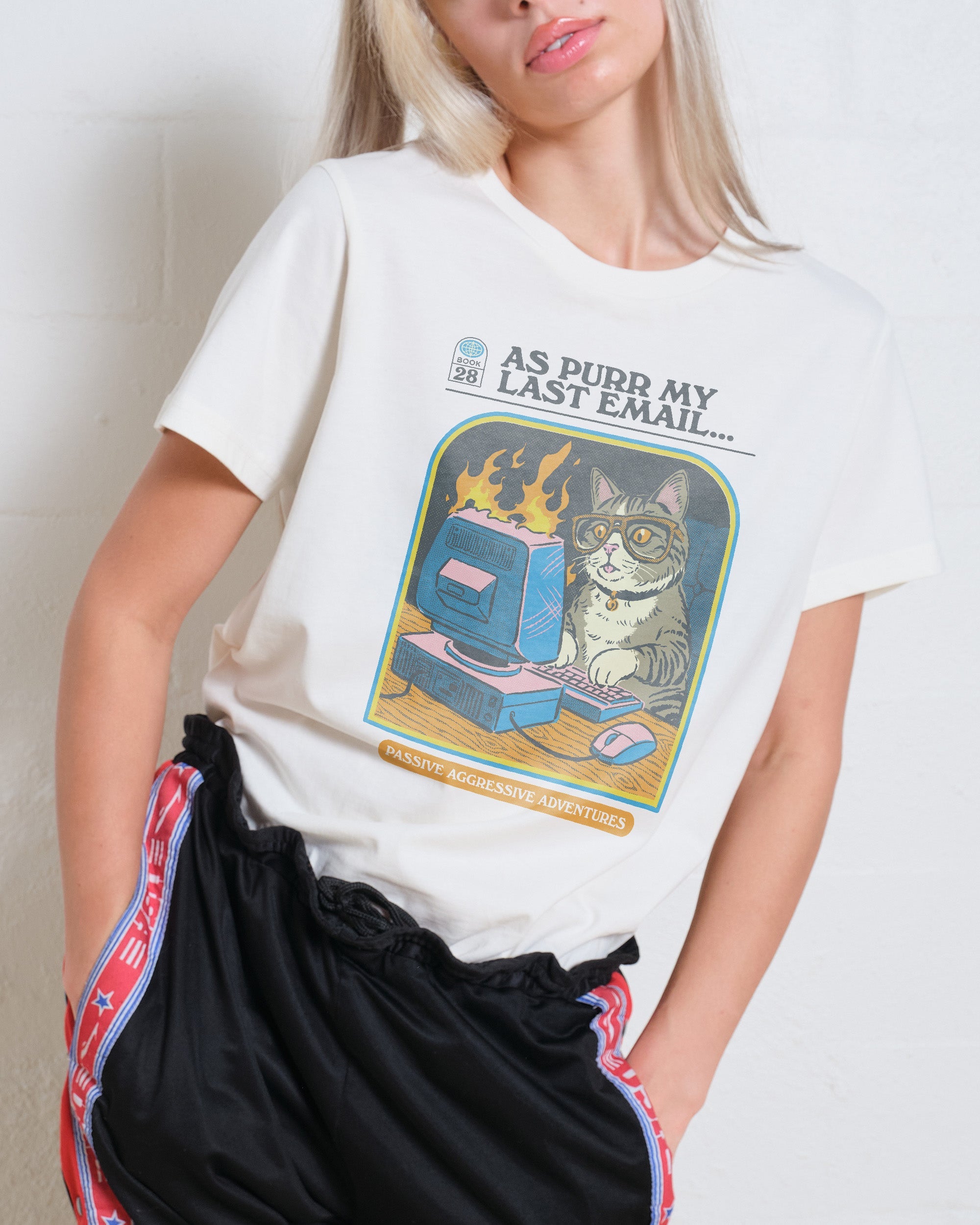 As Purr My Last Email T-Shirt #gender_women's