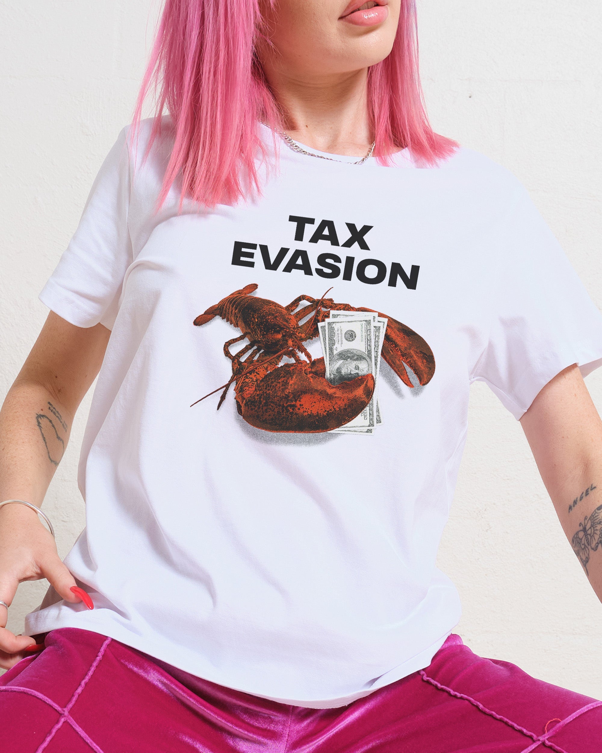 Tax Evasion T-Shirt #gender_women's