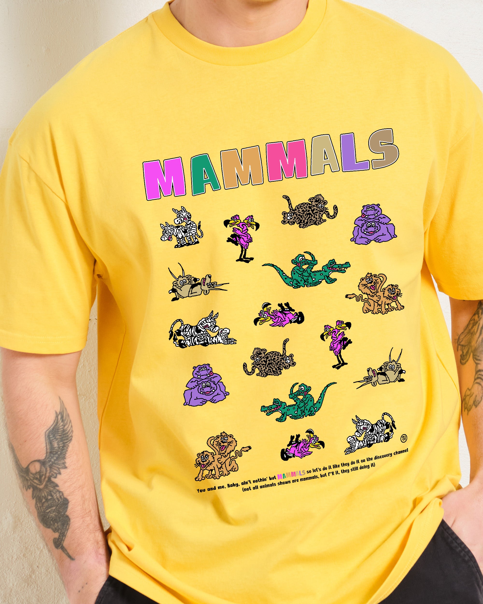 Mammals T-Shirt #gender_men's