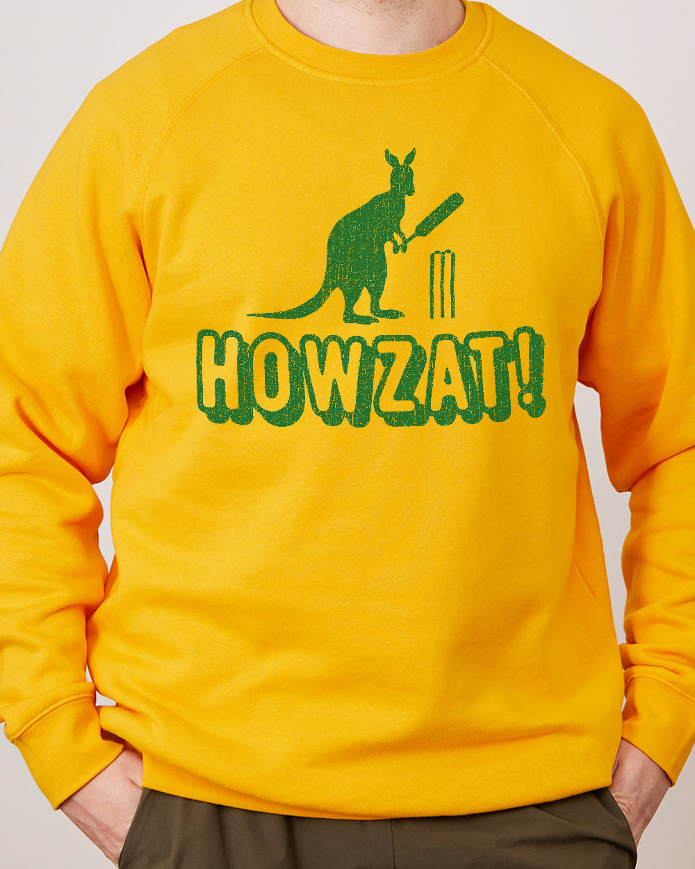 Howzat Hoodie Australia Online #colour_yellow