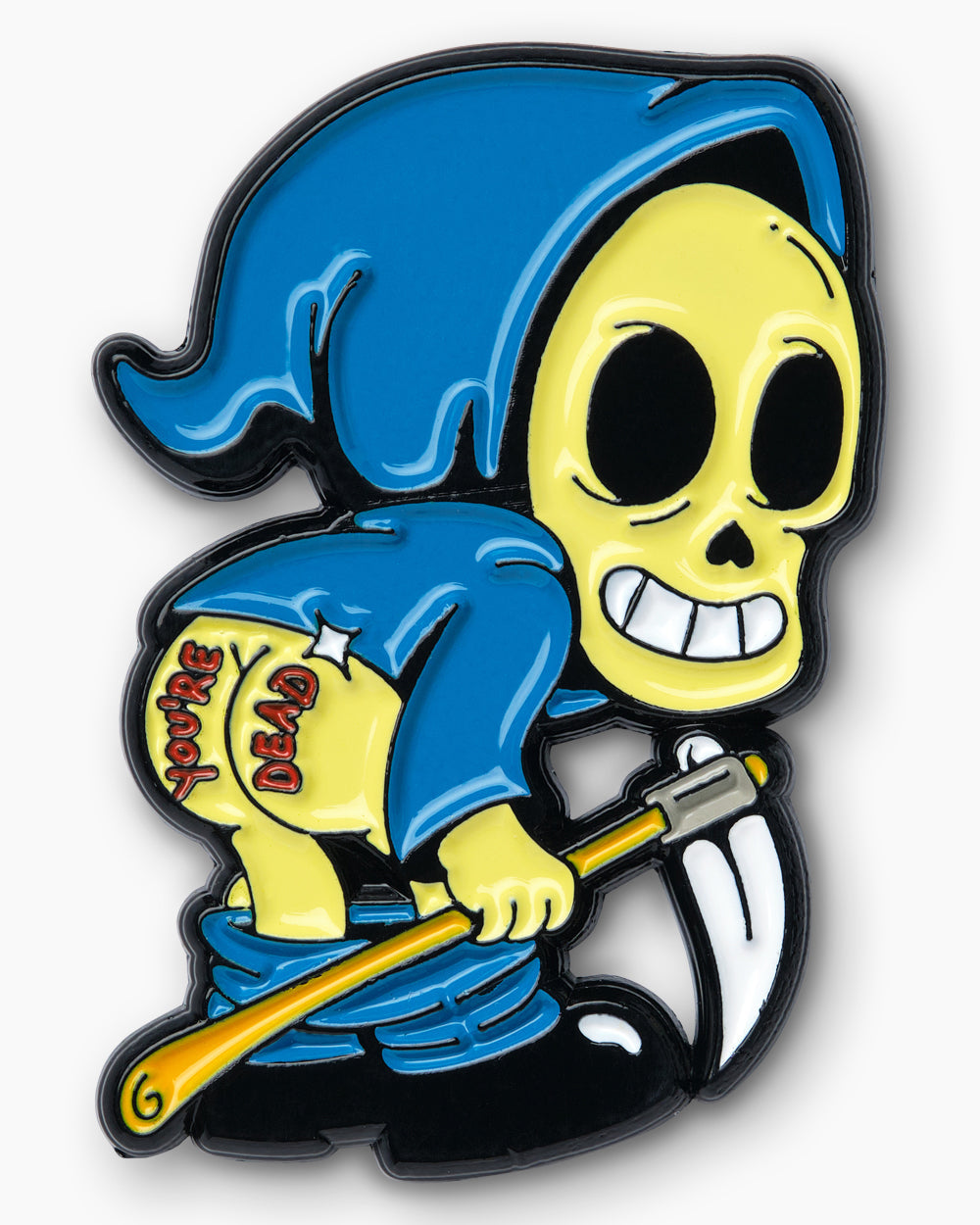 You're Dead Enamel Pin | Threadheads Exclusive