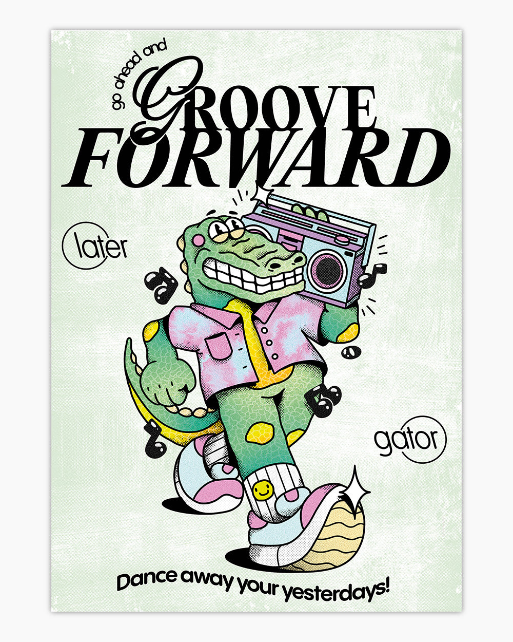 Groove Forward Art Print Australia Online