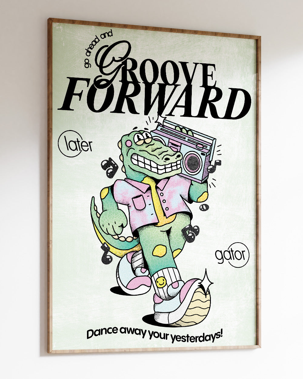 Groove Forward Art Print Australia Online