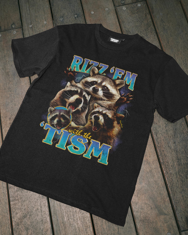 Temu Rizz Rizz 'Em With the 'Tism T-Shirt | Funny T-Shirt