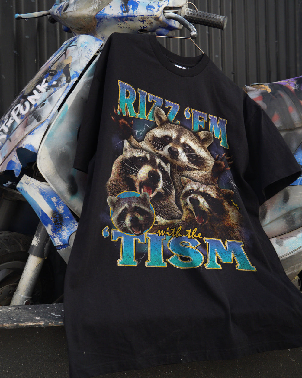 Temu Rizz Rizz 'Em With the 'Tism T-Shirt | Funny T-Shirt UK