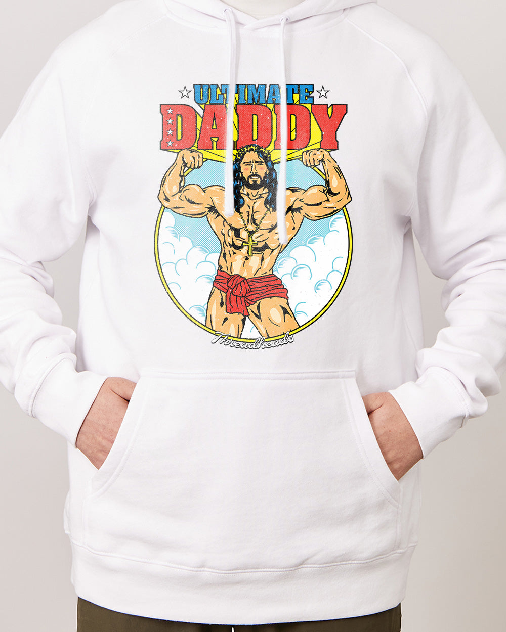 Ultimate Daddy Hoodie Australia Online #colour_white