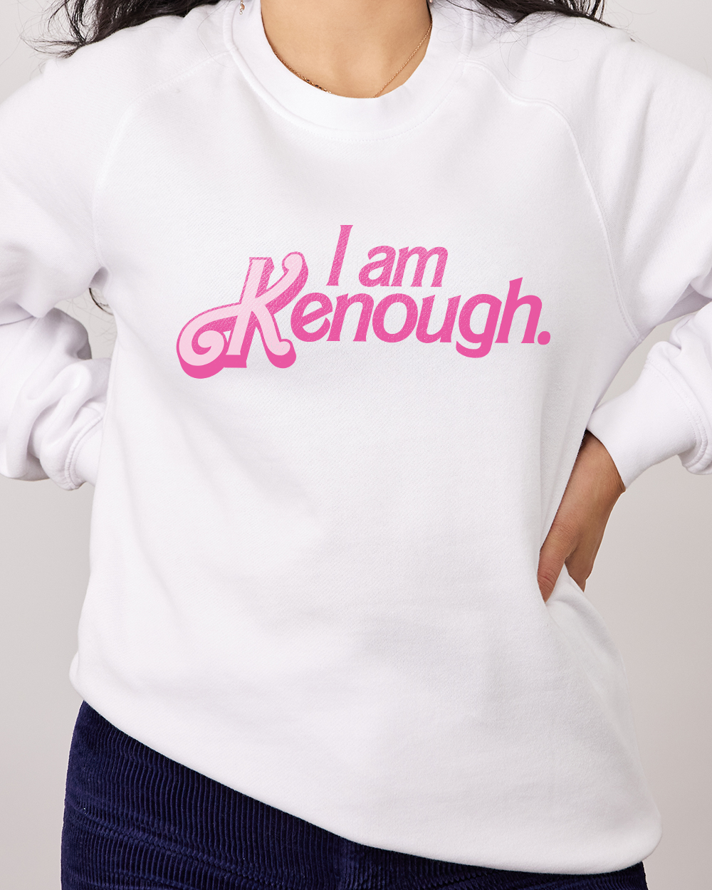 I Am Kenough Jumper Australia Online #colour_white