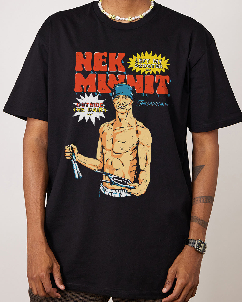 Nek Minute T-Shirt Australia Online #colour_black