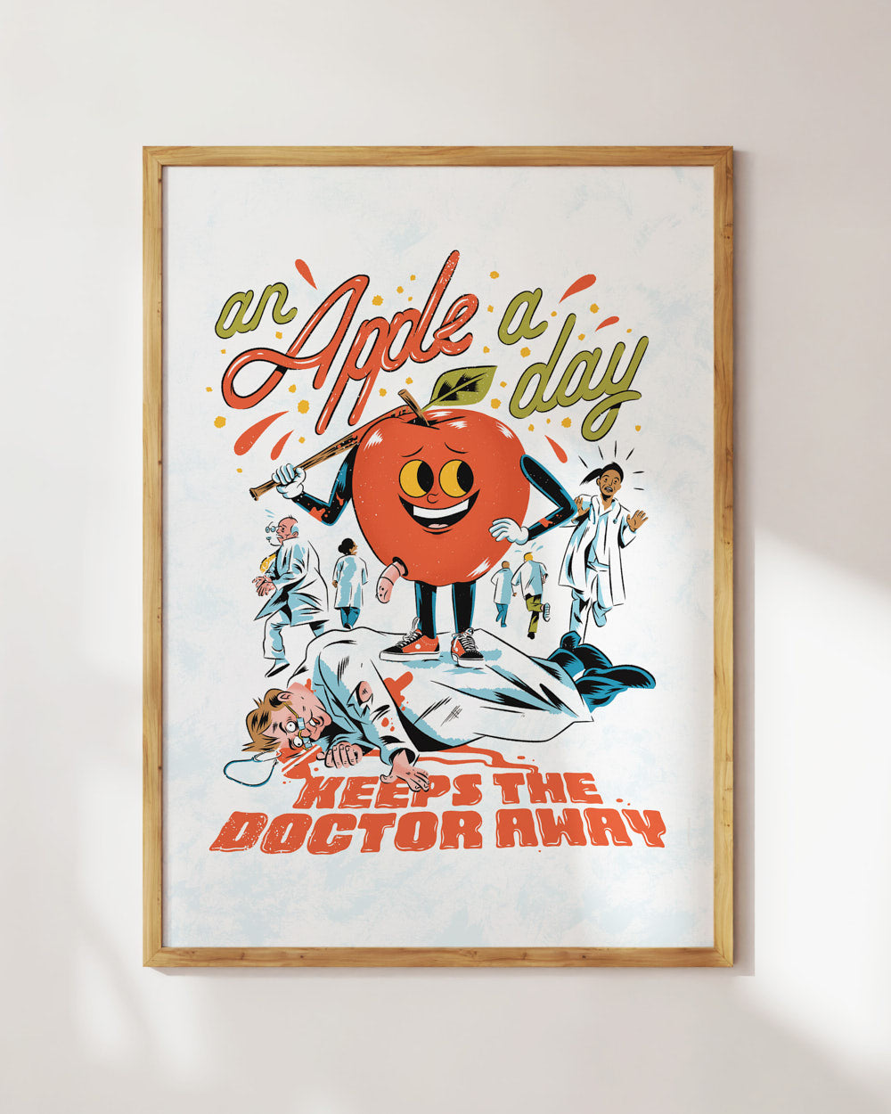 An Apple A Day Art Print