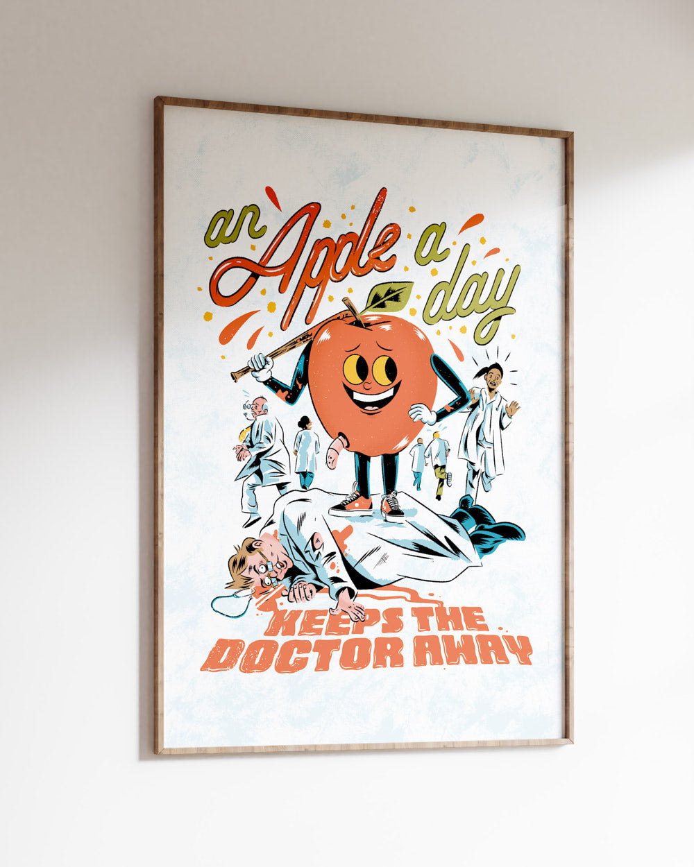 An Apple A Day Art Print Australia Online