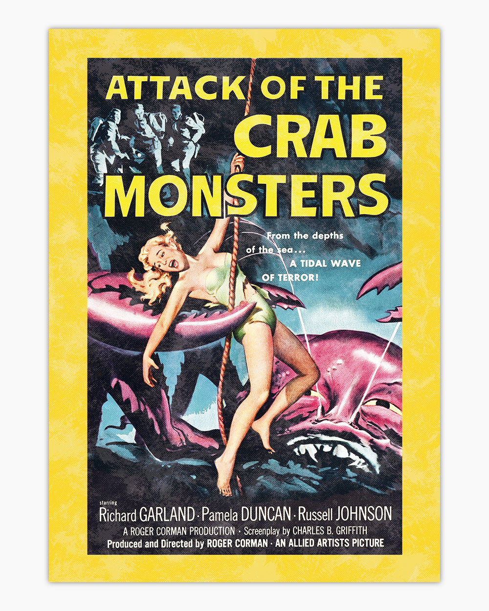 Attack of the Crab Monsters Art Print | Wall Art
