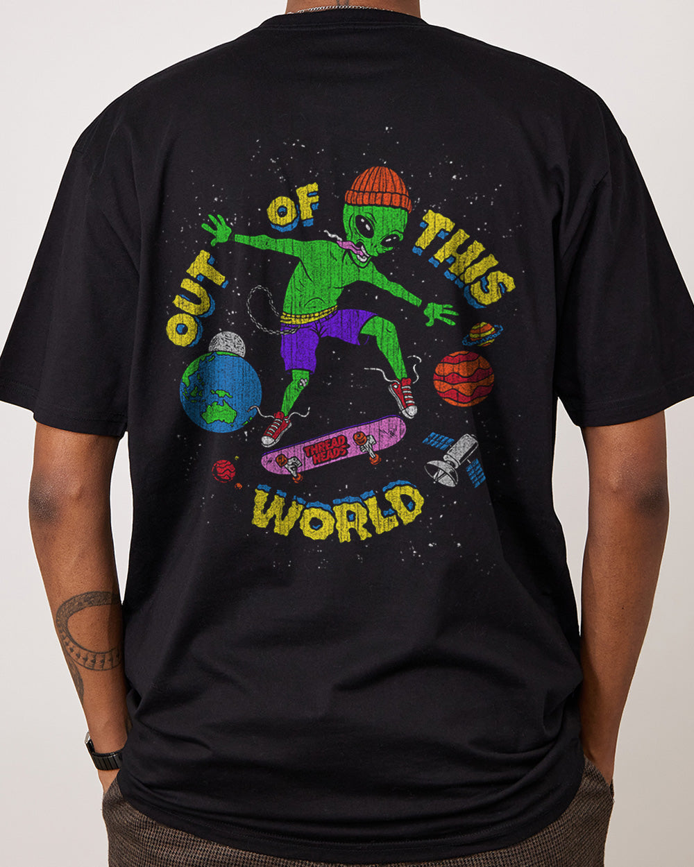 Out Of This World T-Shirt Australia Online #colour_black