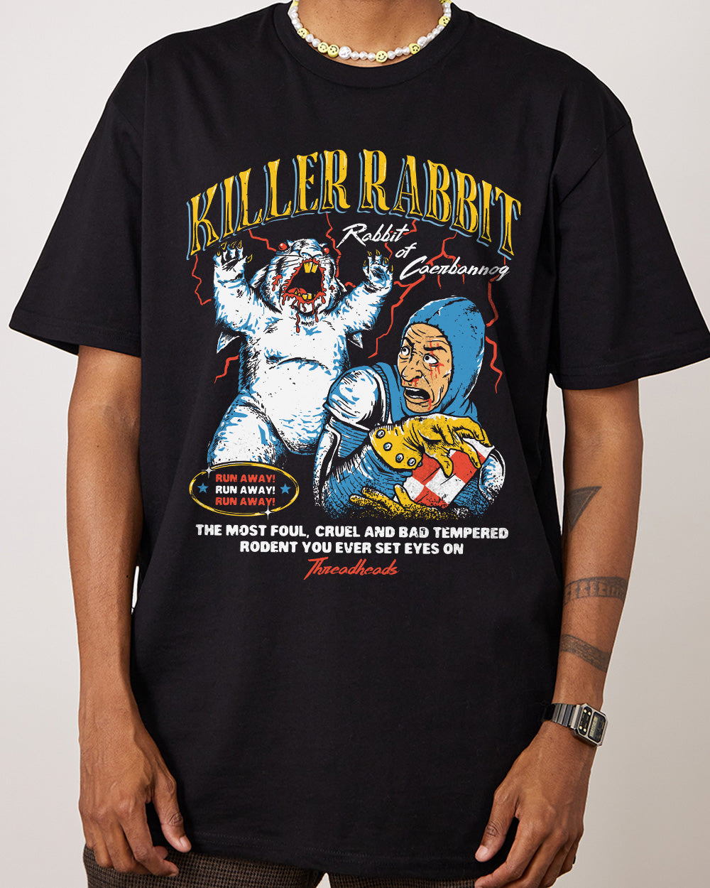 Killer Rabbit T-Shirt Australia Online #colour_black