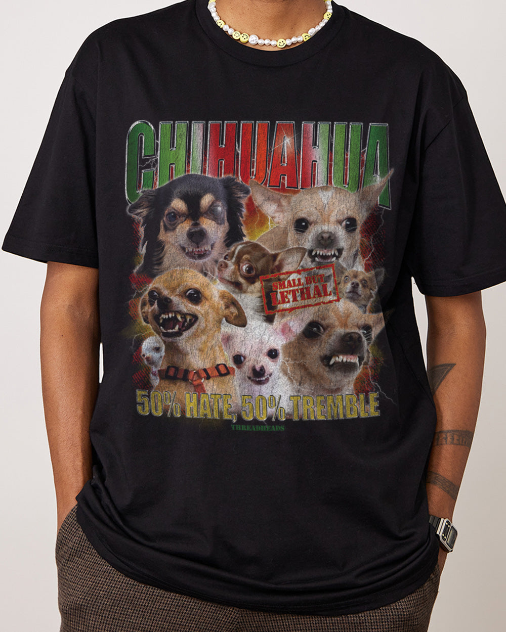 The Chihuahua T-Shirt Australia Online #colour_black