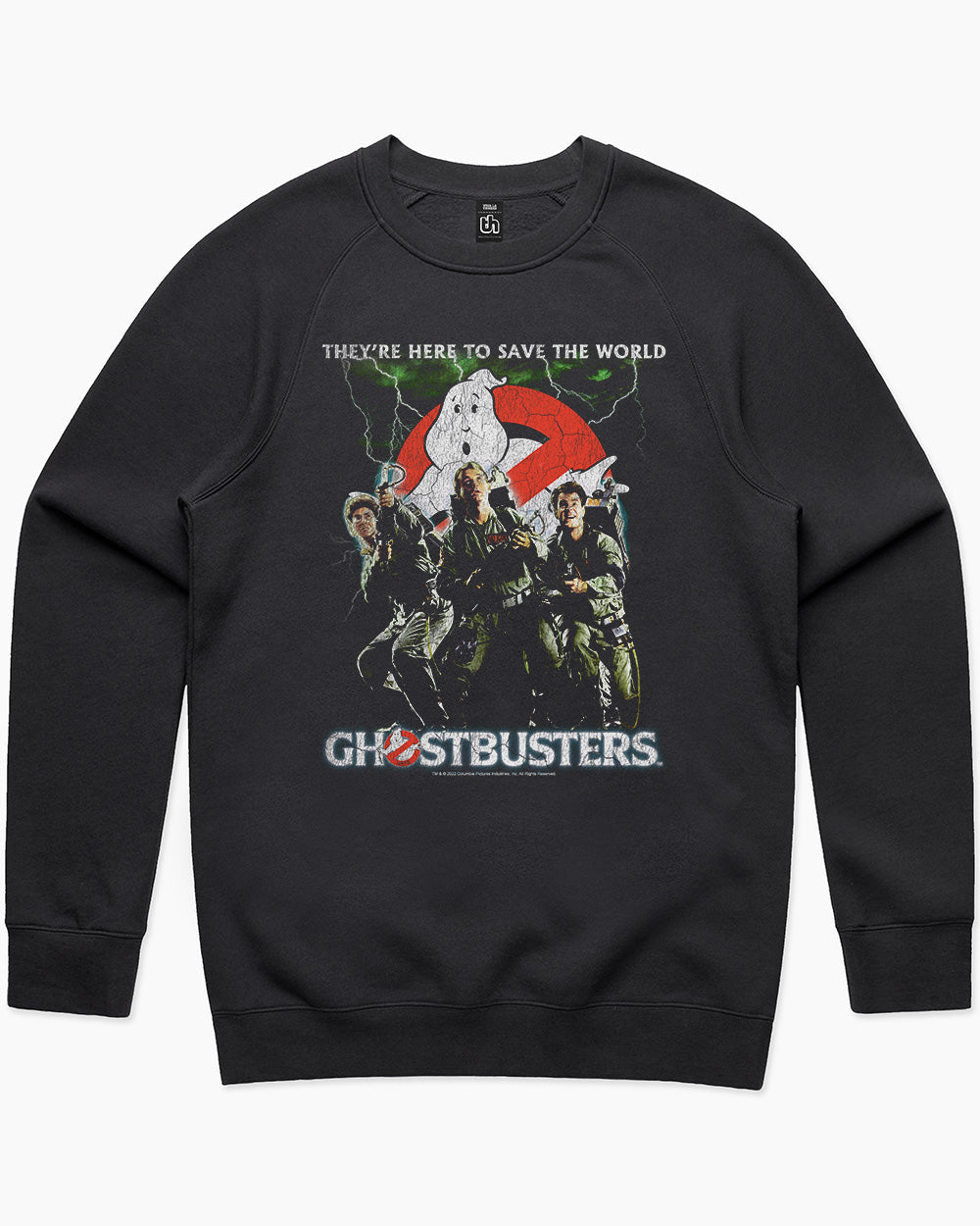 Ghostbusters Here To Save The World Sweater Australia Online #colour_black