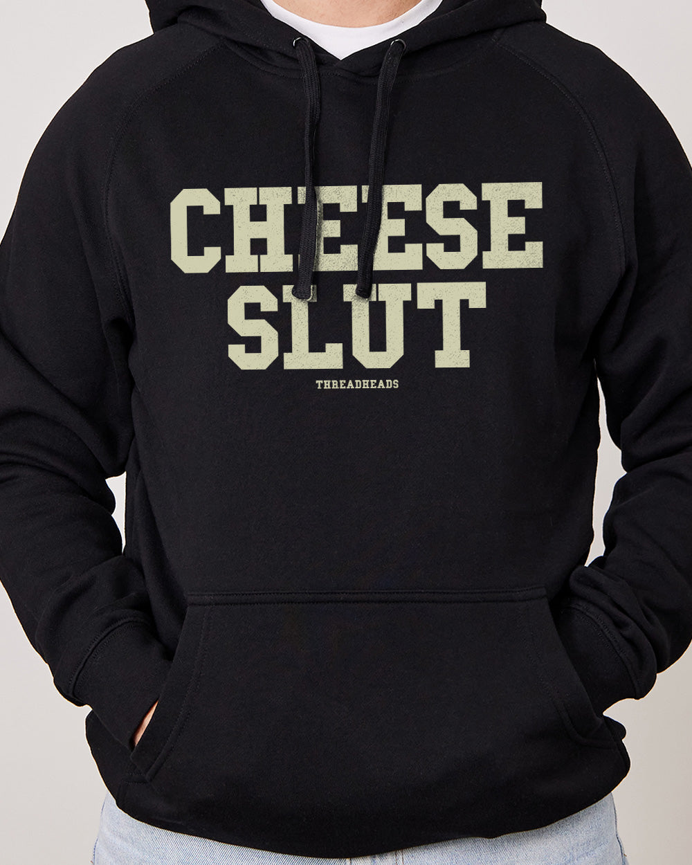 Cheese Slut Hoodie Australia Online #colour_black