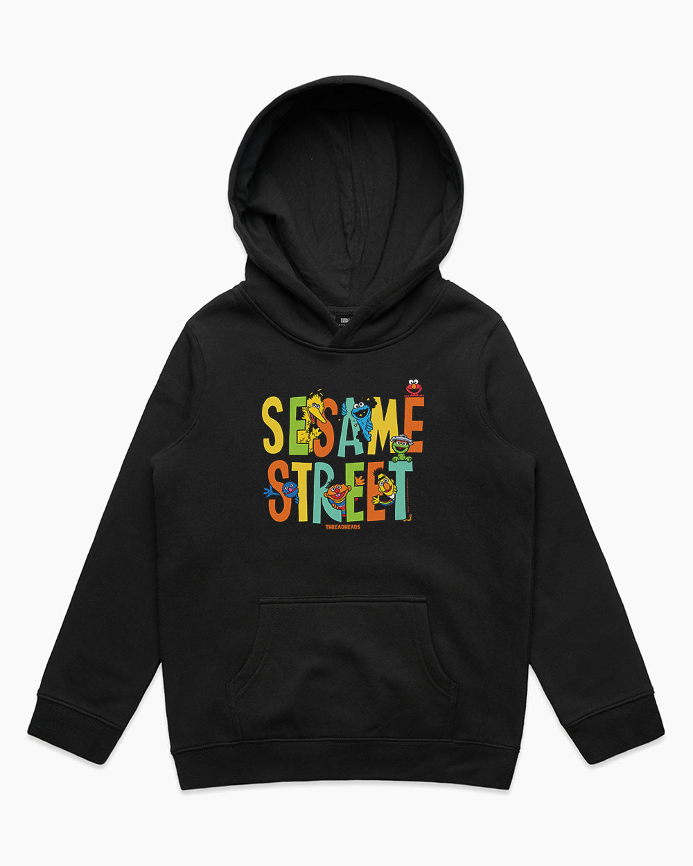 Sesame Street Friends Kids Hoodie Australia Online #colour_black
