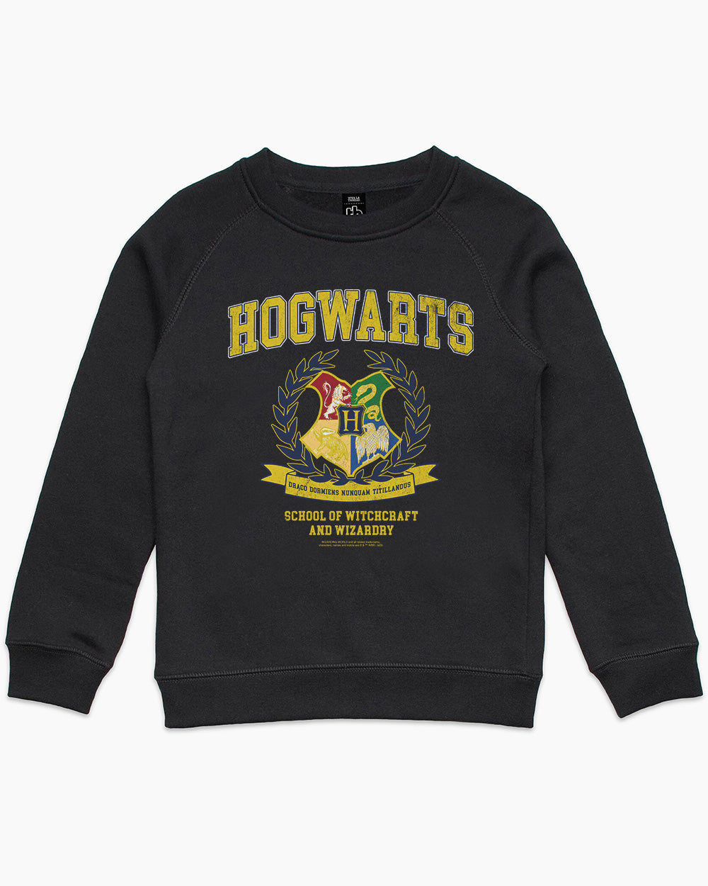 Hogwarts College Kids Jumper Australia Online #colour_black