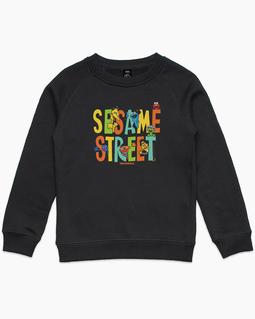 Sesame Street Friends Kids Jumper Australia Online #colour_black