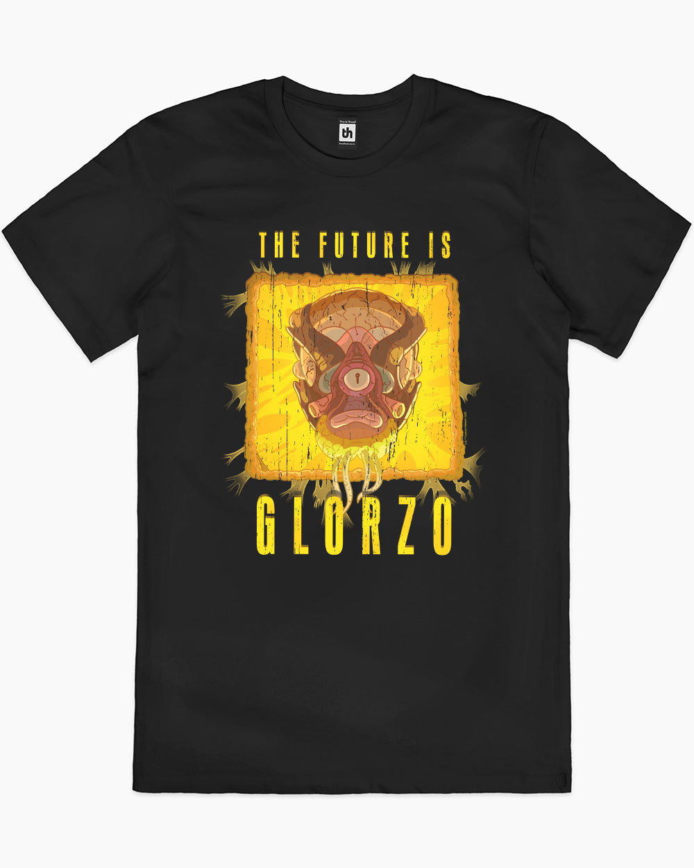 The Future Is Glorzo T-Shirt Australia Online #colour_black